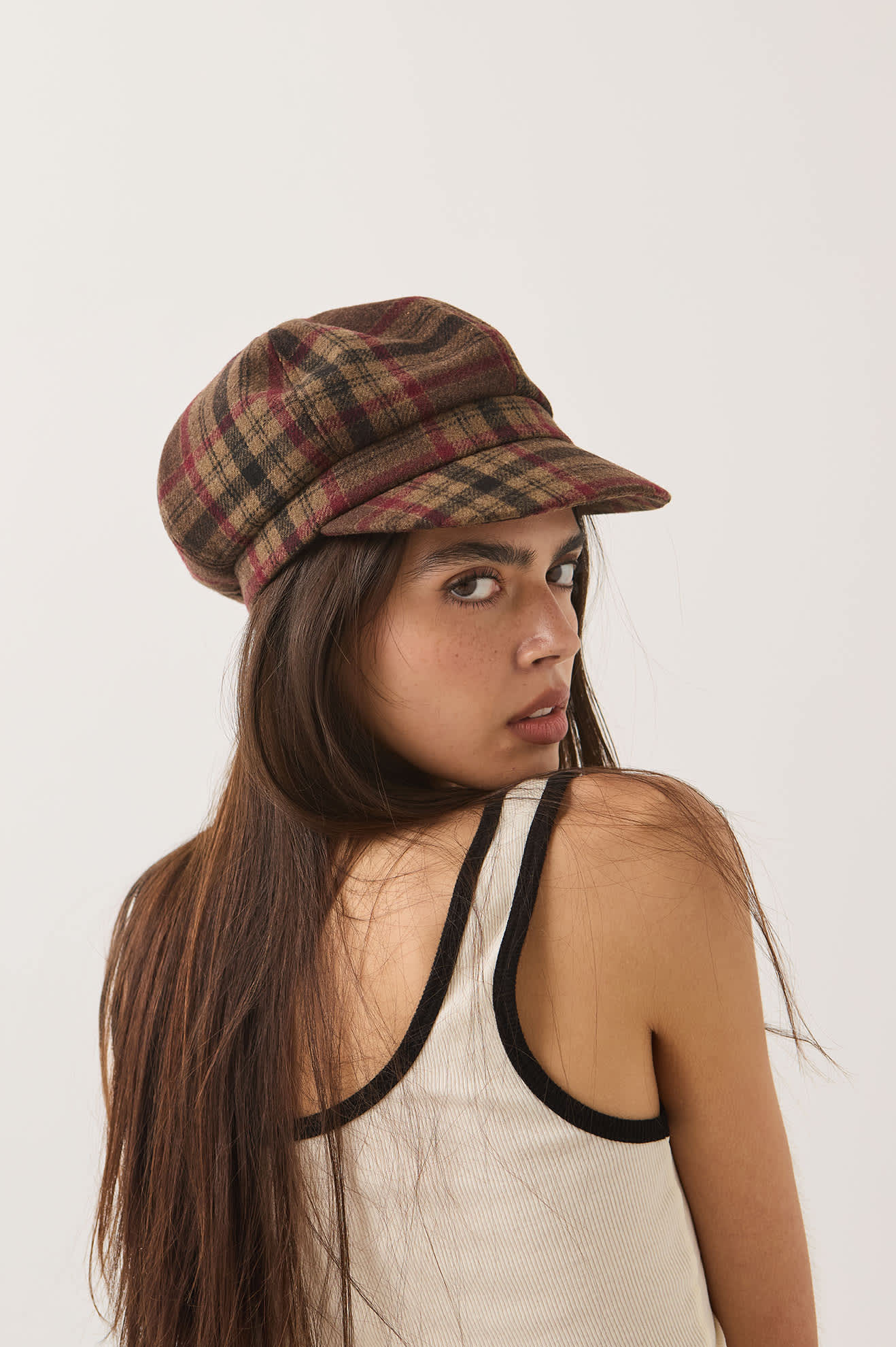 brixton-bailey-cap-sand-red-brown-baumwolle-m-l image 5