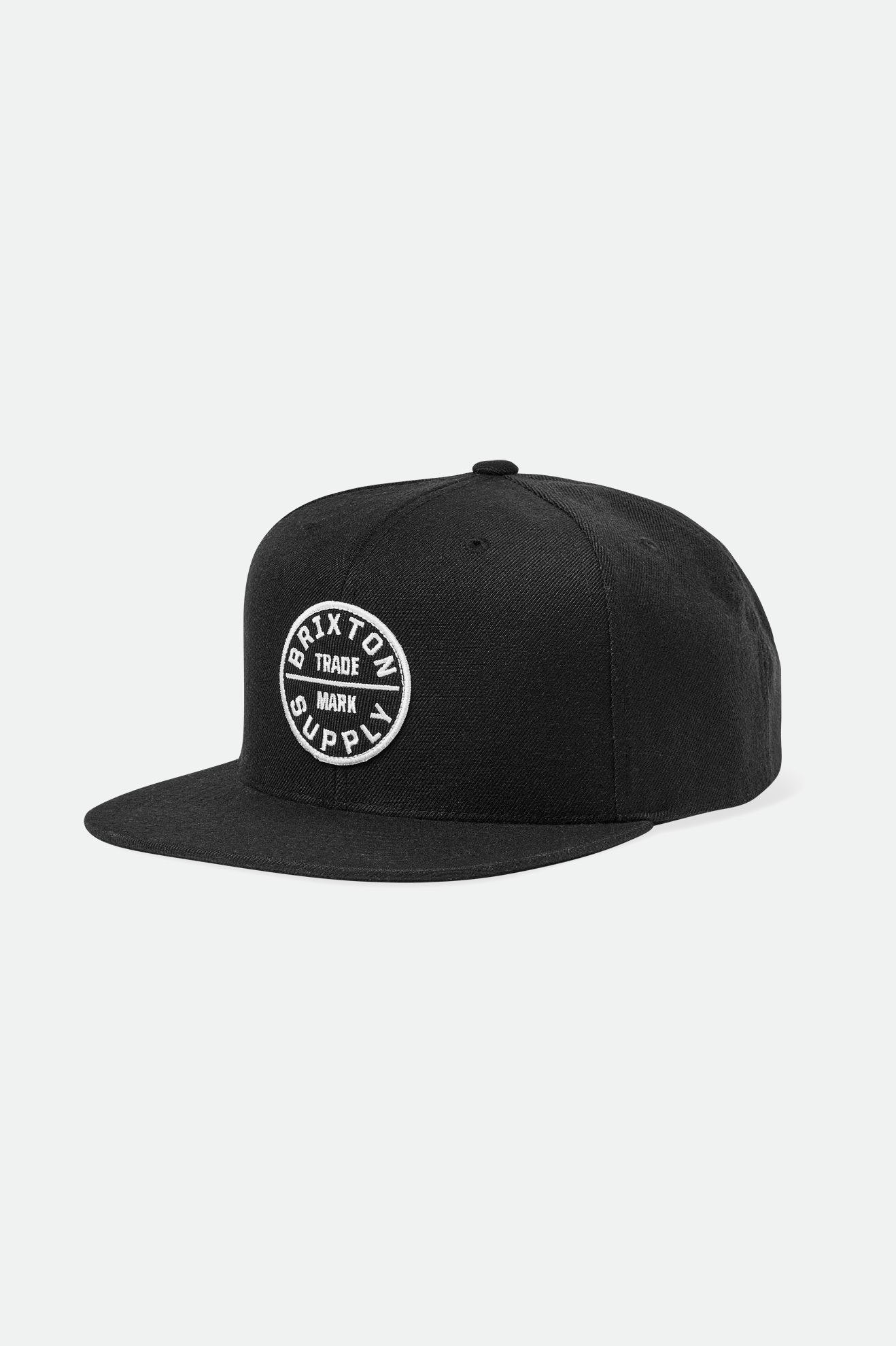 brixton-oath-iii-snapback-cap-schwarz-mit-patch image 1