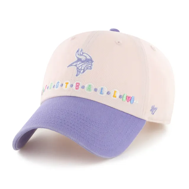 47-brand-clean-up-minnesota-vikings-cap-digital-pink-kid image 1