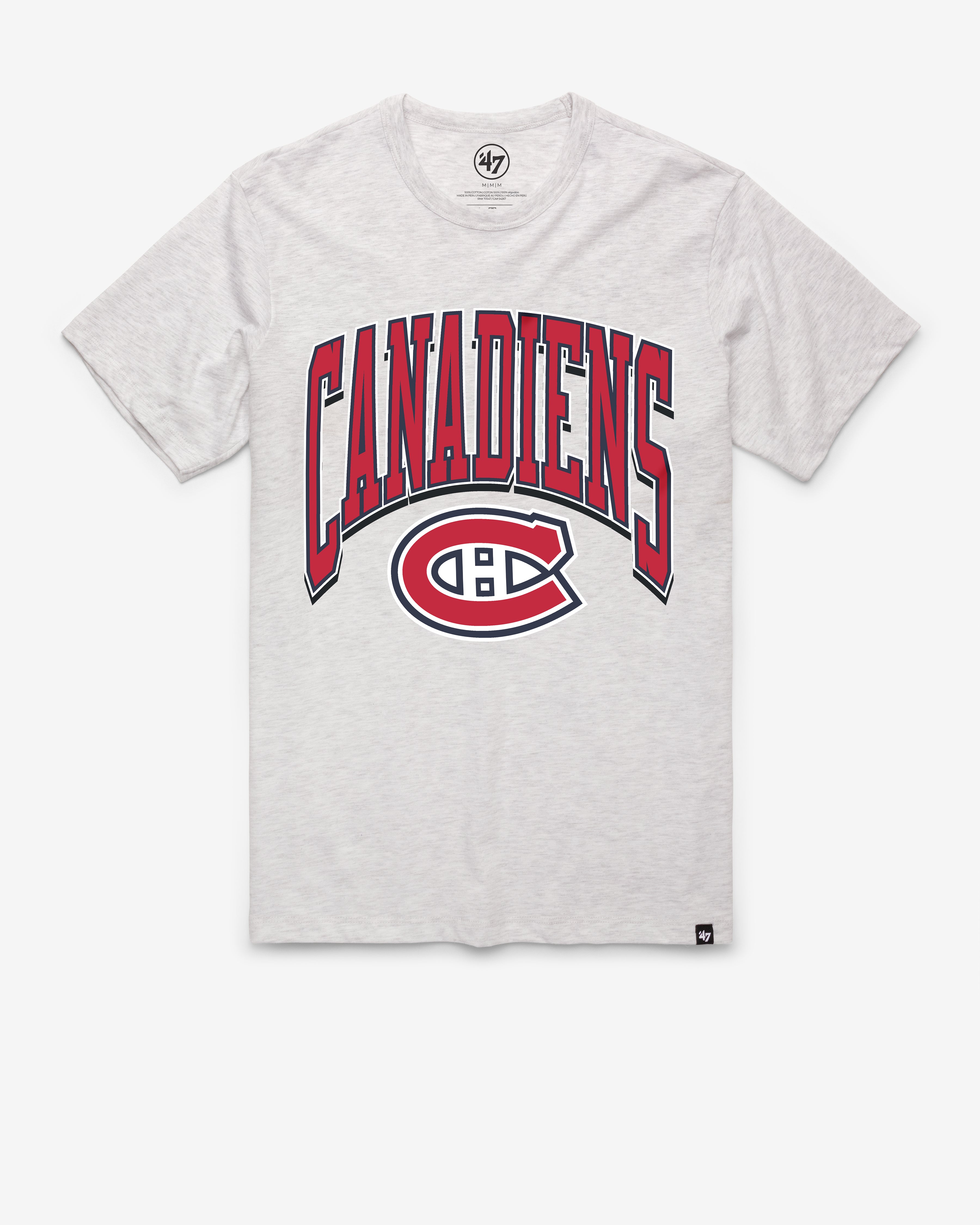 47-franklin-tee-montreal-canadiens-t-shirt-relay-grey-vintage image 1