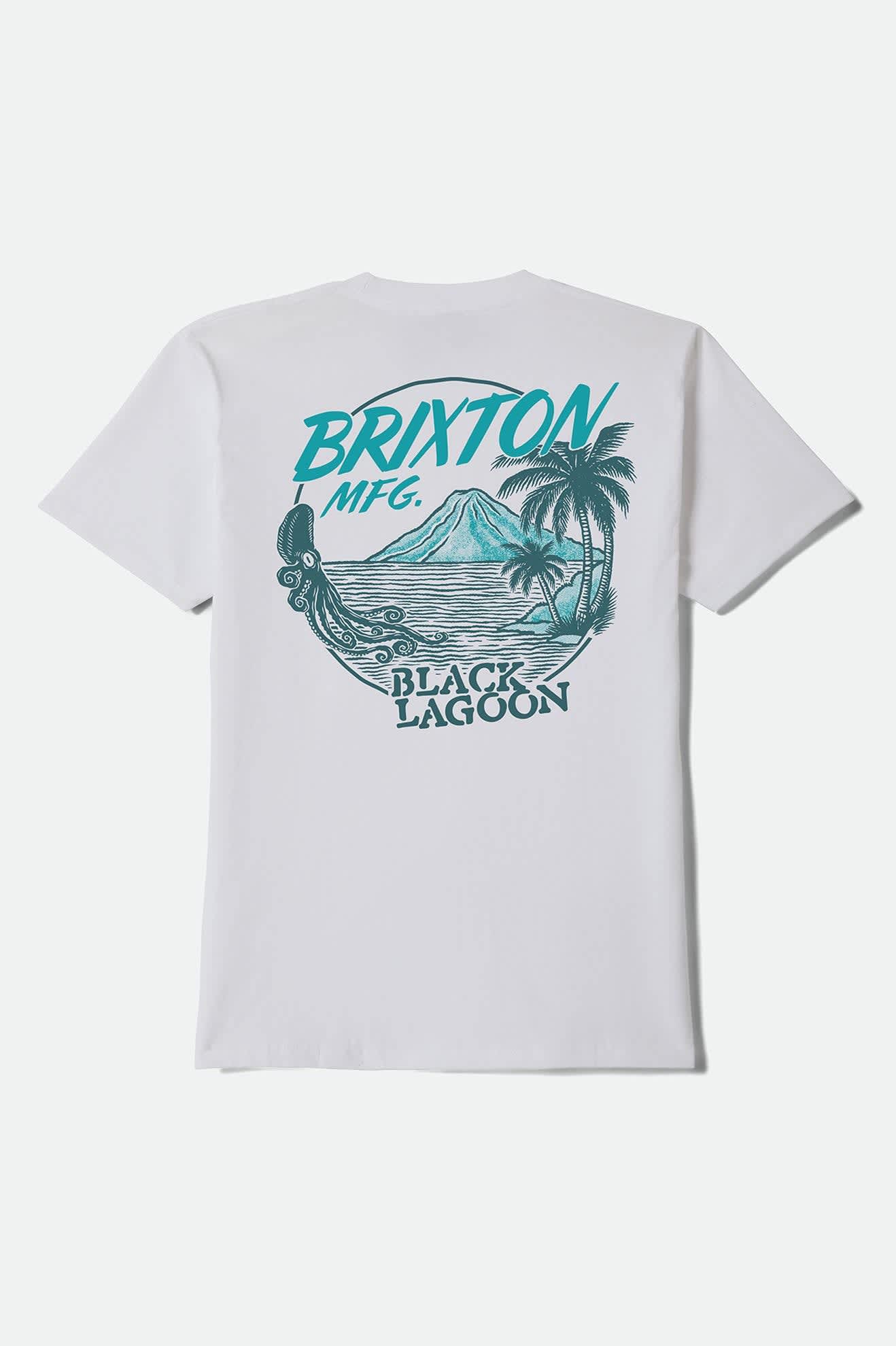 brixton-lagoon-standard-t-shirt-wei-brustprint image 2