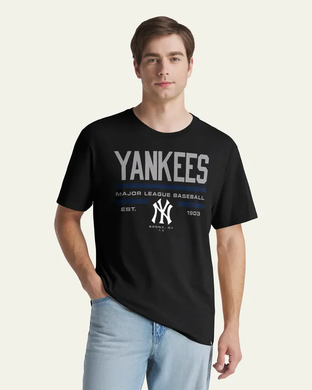 47-foundation-yankees-stack-block-everyday-tee-schwarz-baumwolle image 1