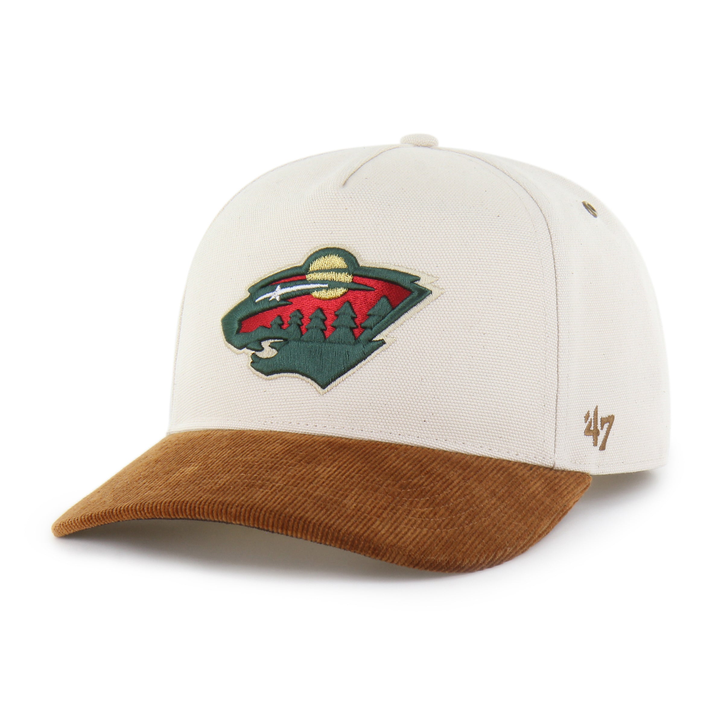 47-brand-47-hitch-minnesota-wild-cap-natural-snapback image 1