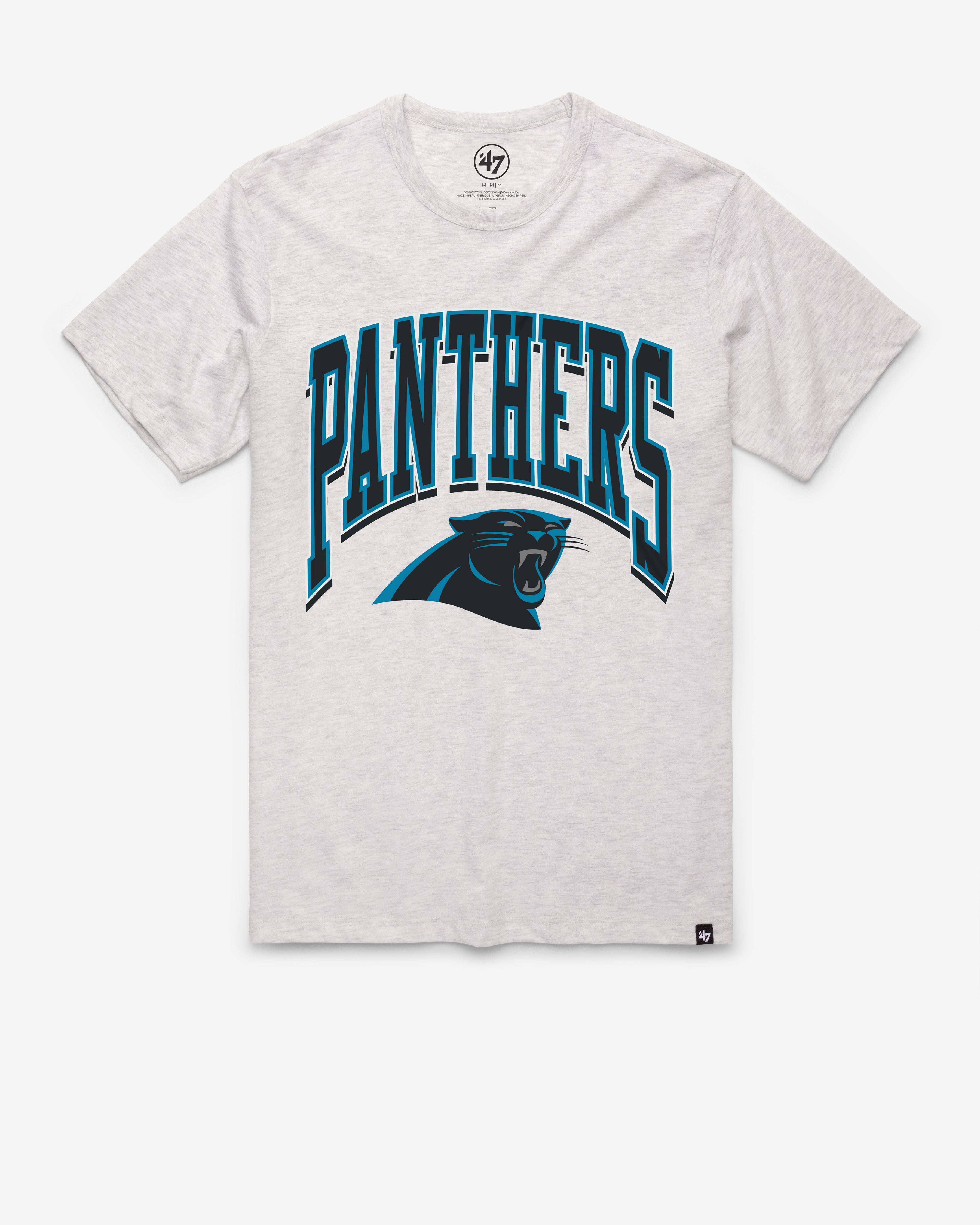 47-franklin-carolina-panthers-walk-tall-t-shirt-relay-grey image 1