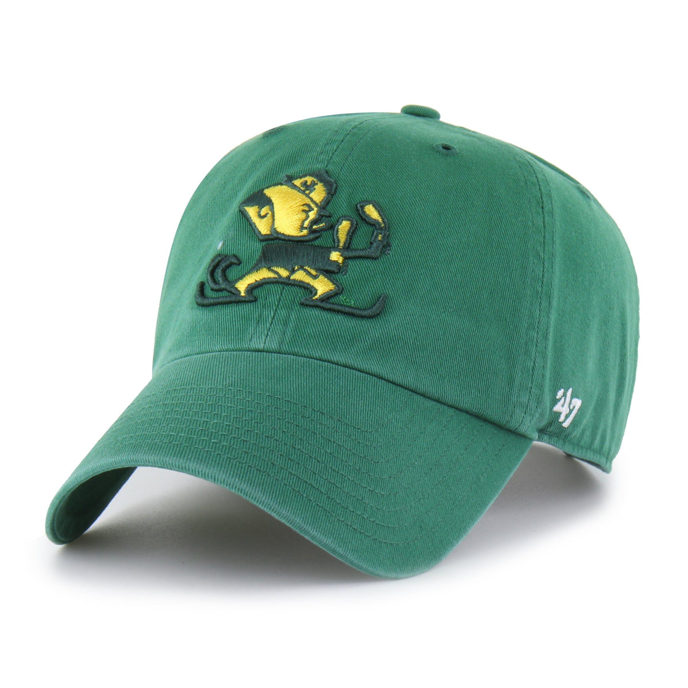 47-clean-up-notre-dame-basecap-kelly-gr-n-osf-strapback image 1
