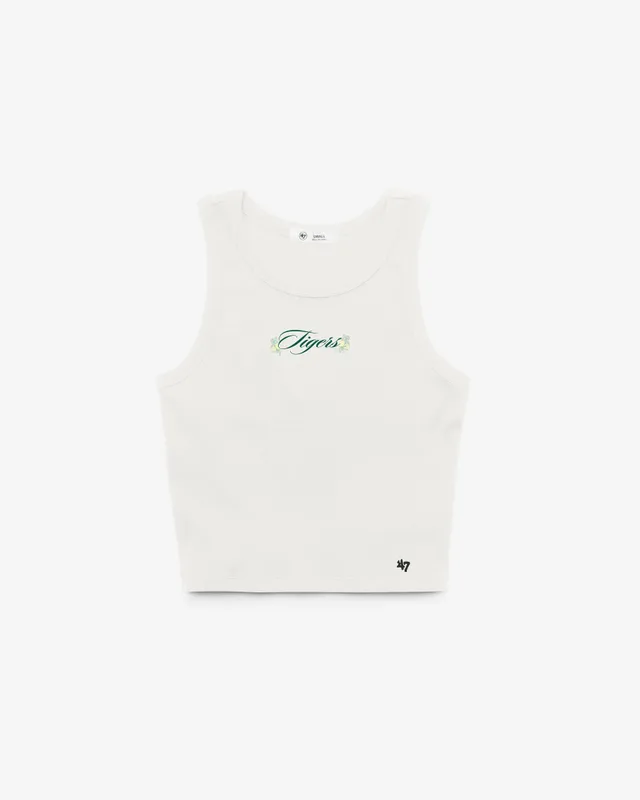 47-brand-detroit-tigers-vacay-baby-rib-tank-sand-damen image 1