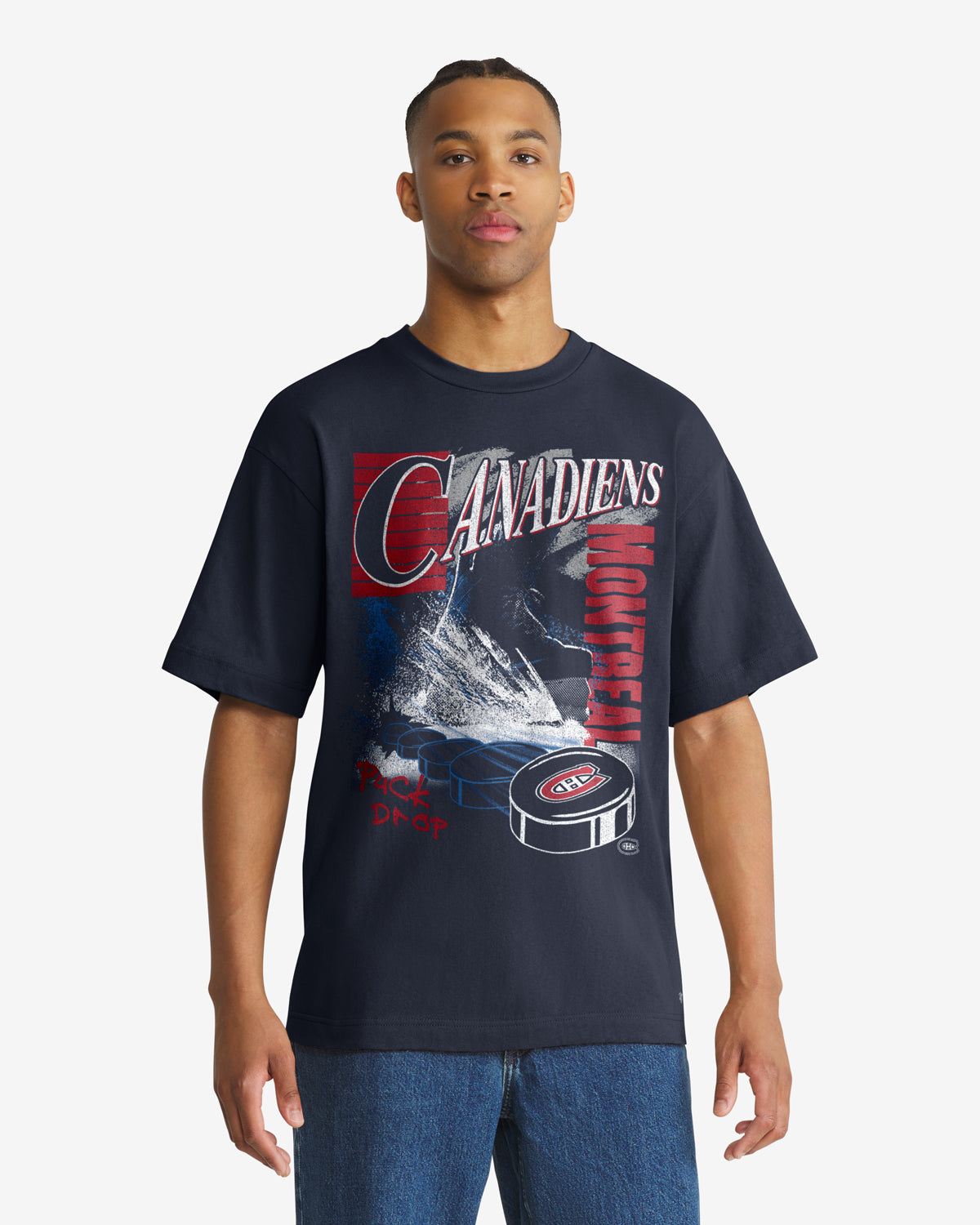 47-foundation-montreal-canadiens-herren-t-shirt-navy-baumwolle image 1