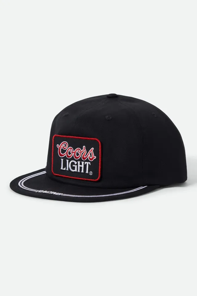 brixton-coors-light-gear-snapback-cap-black-baumwolle image 1