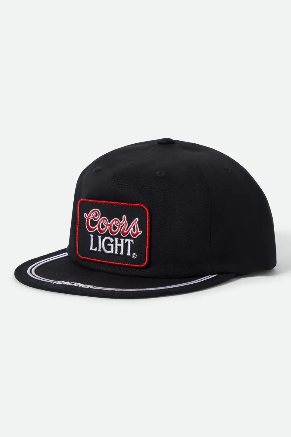 brixton-coors-light-gear-snapback-cap-black-baumwolle image 1