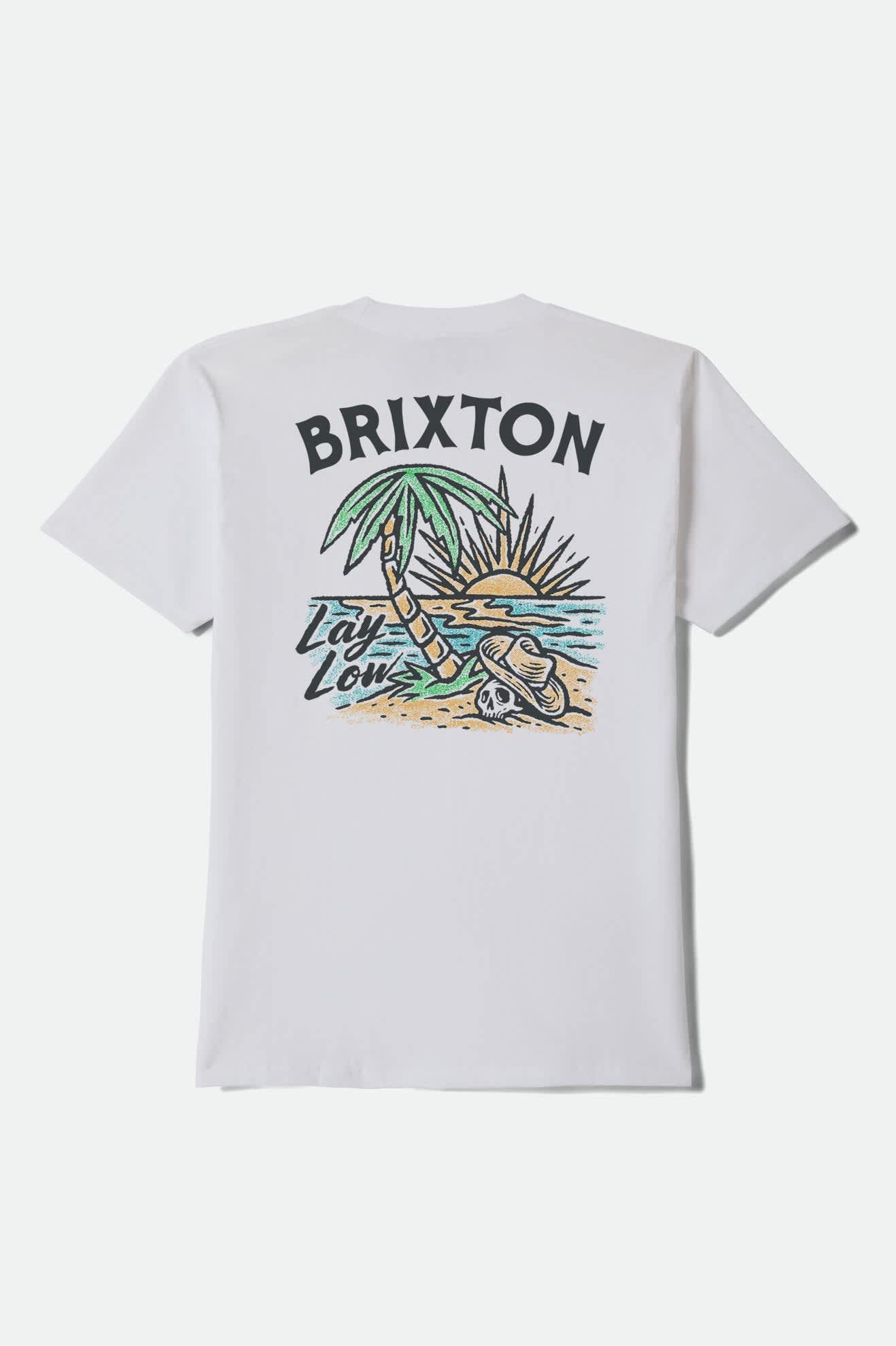 brixton-lay-low-standard-t-shirt-wei-baumwolle image 2