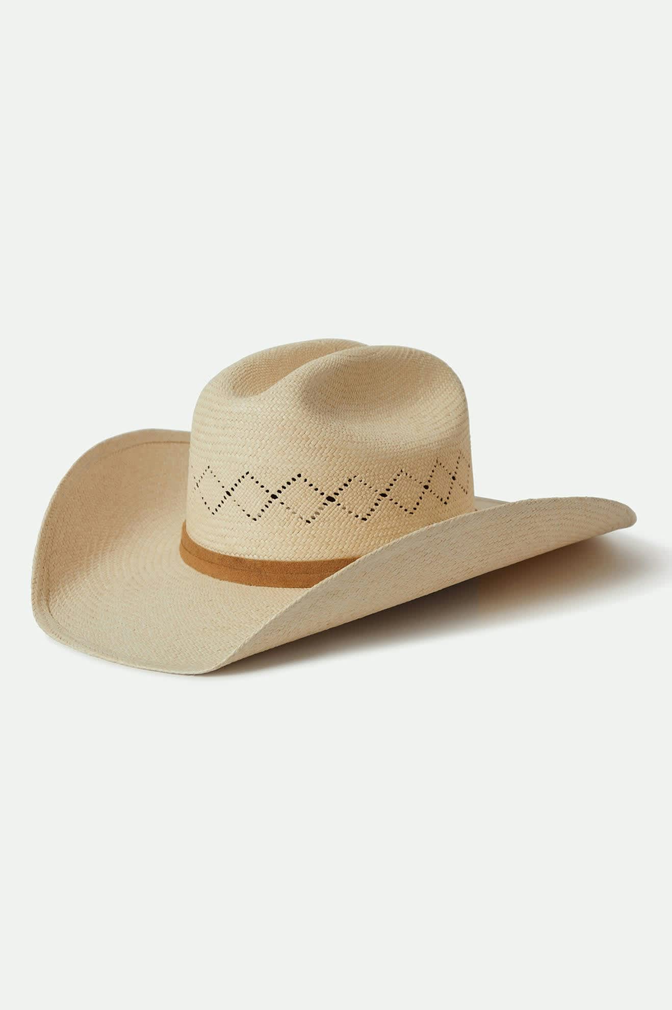 brixton-laredo-panama-cowboyhut-catalina-sand-stroh image 1