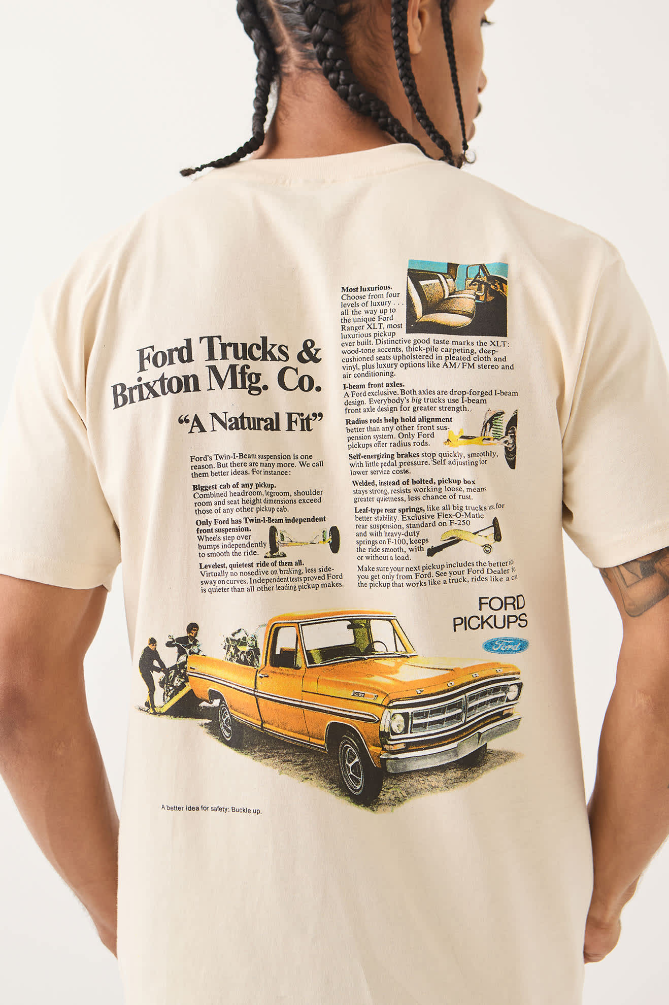 brixton-ford-71-pickup-t-shirt-wimbledon-white-baumwolle image 5