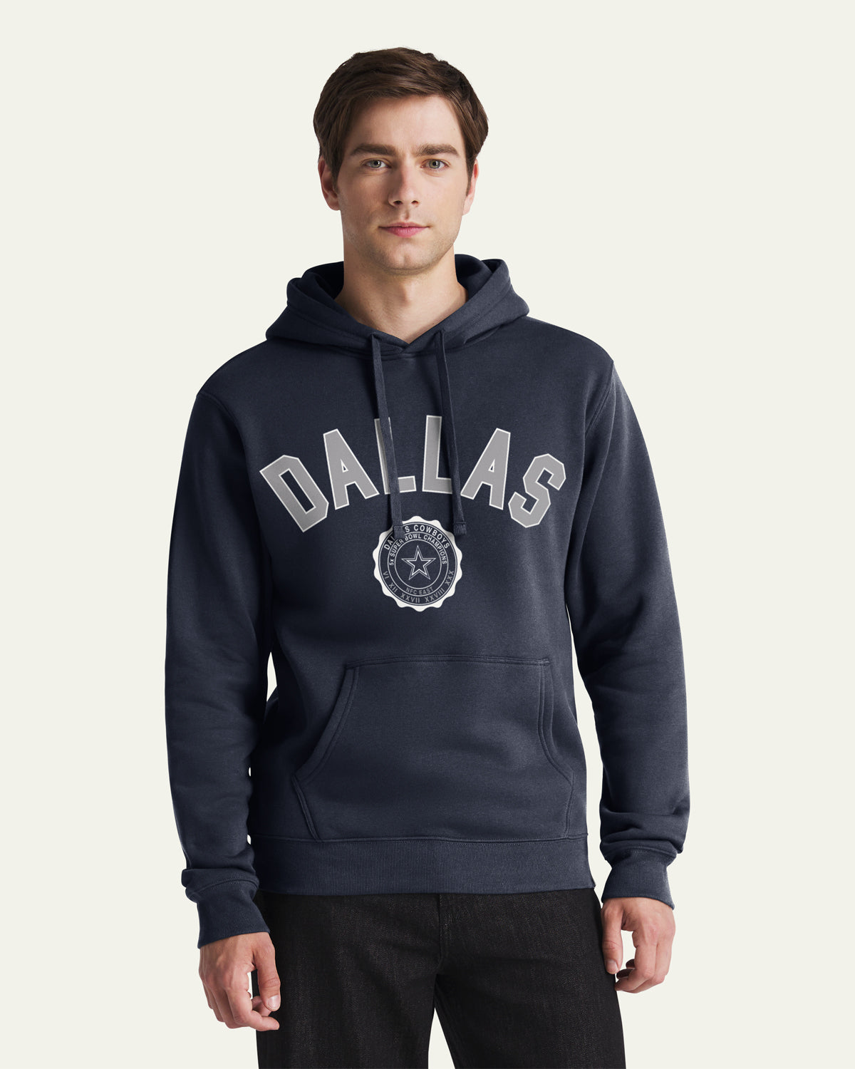 47-headline-crew-dallas-cowboys-everyday-hoodie-navy-herren image 1