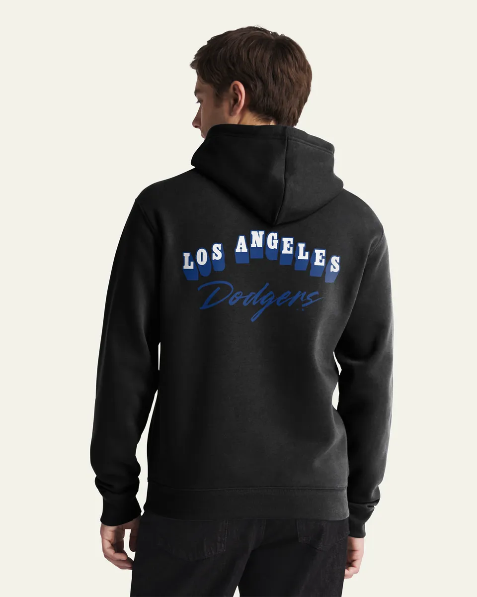 47-brand-everyday-hood-los-angeles-dodgers-hoodie-schwarz-baumwolle image 1