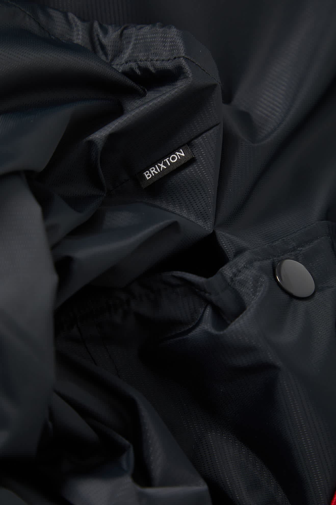 brixton-claxton-leichte-jacke-mit-kapuze-schwarz image 4