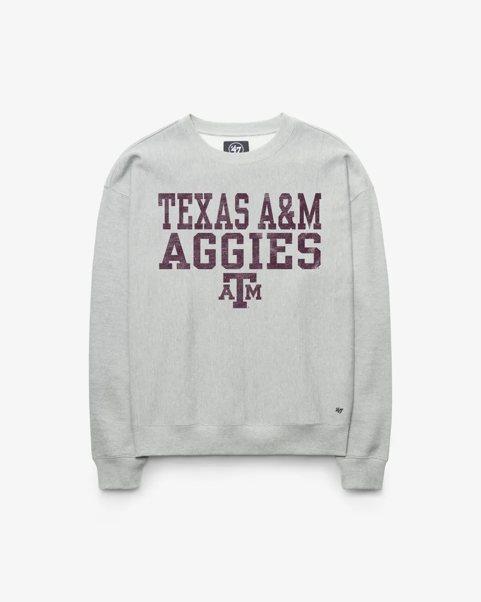 47-foundation-texas-a-m-aggies-campus-stack-sweatshirt-grau-herren image 1