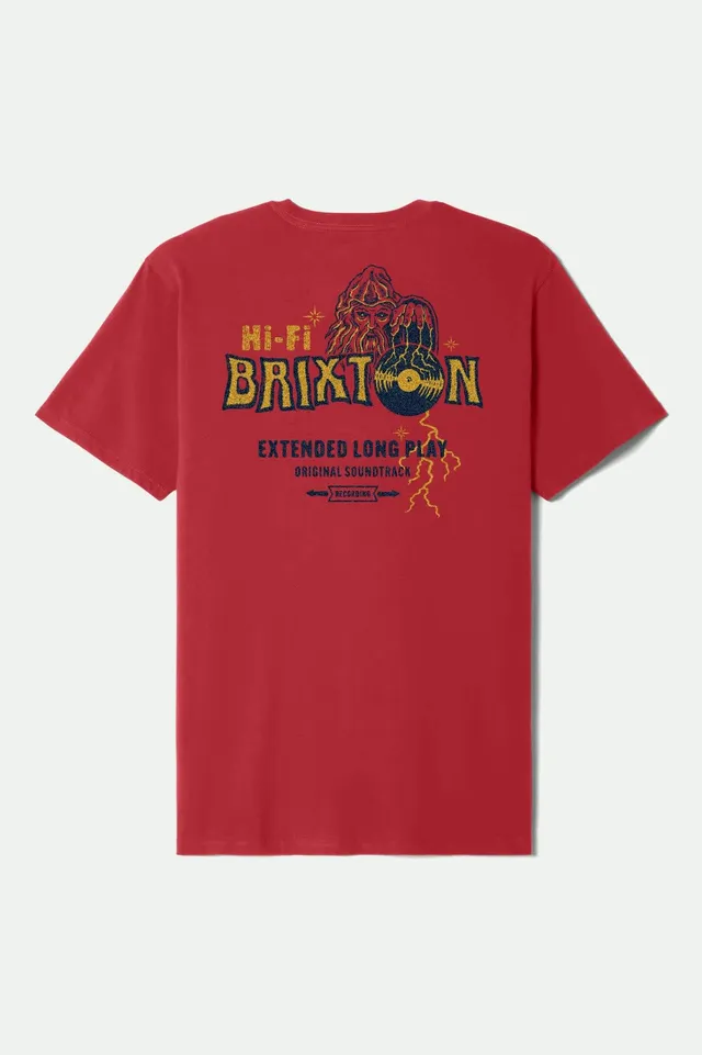 brixton-maddox-t-shirt-fuji-red-baumwolle image 1