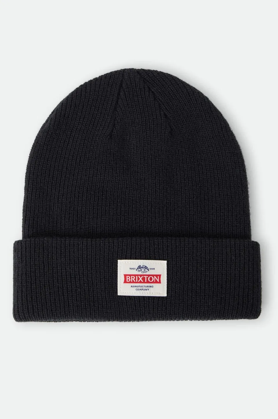 brixton-trademark-beanie-m-tze-schwarz-recycling image 1