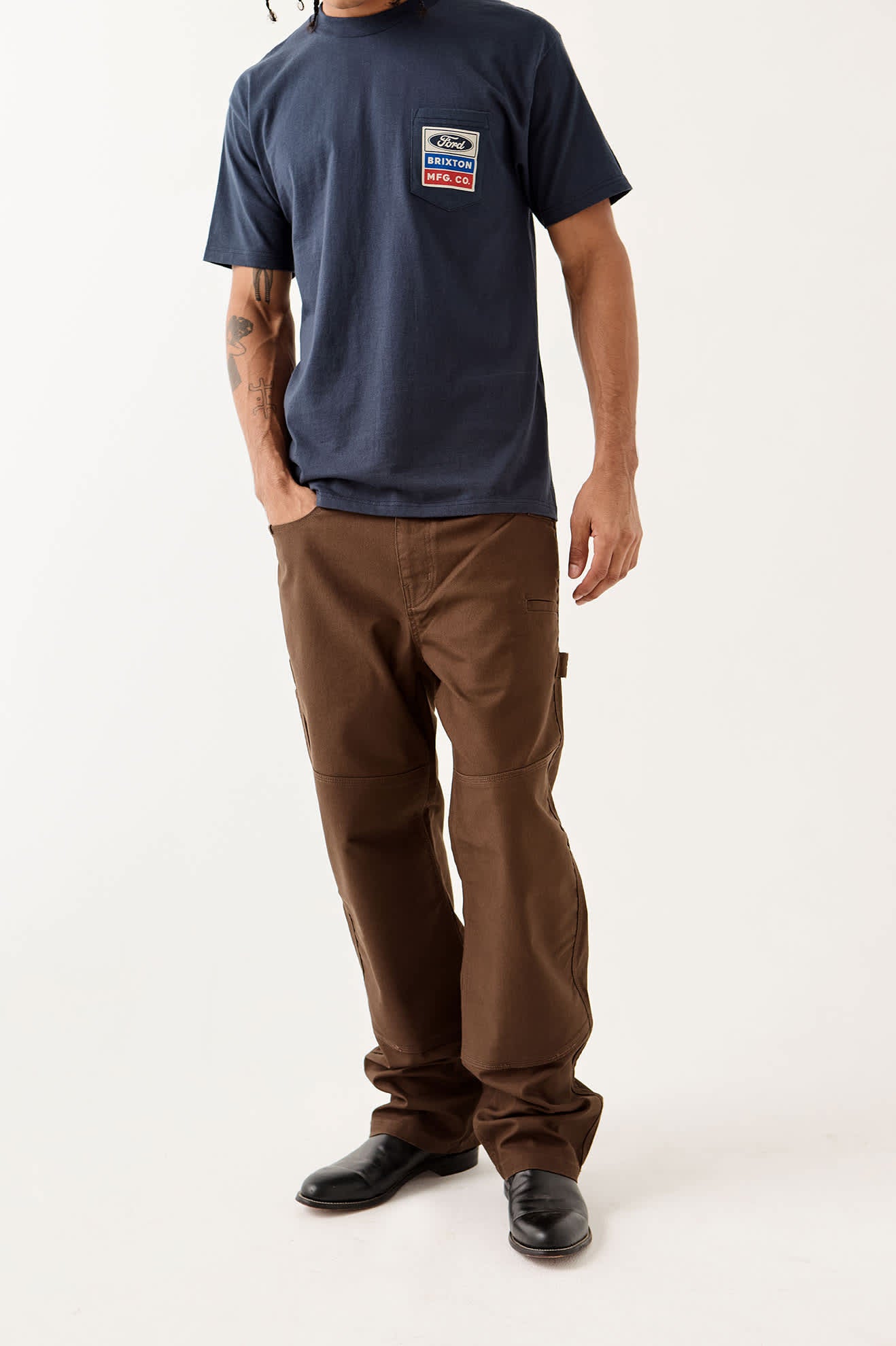 brixton-builders-carpenter-pant-walnut-brown-stretch image 6