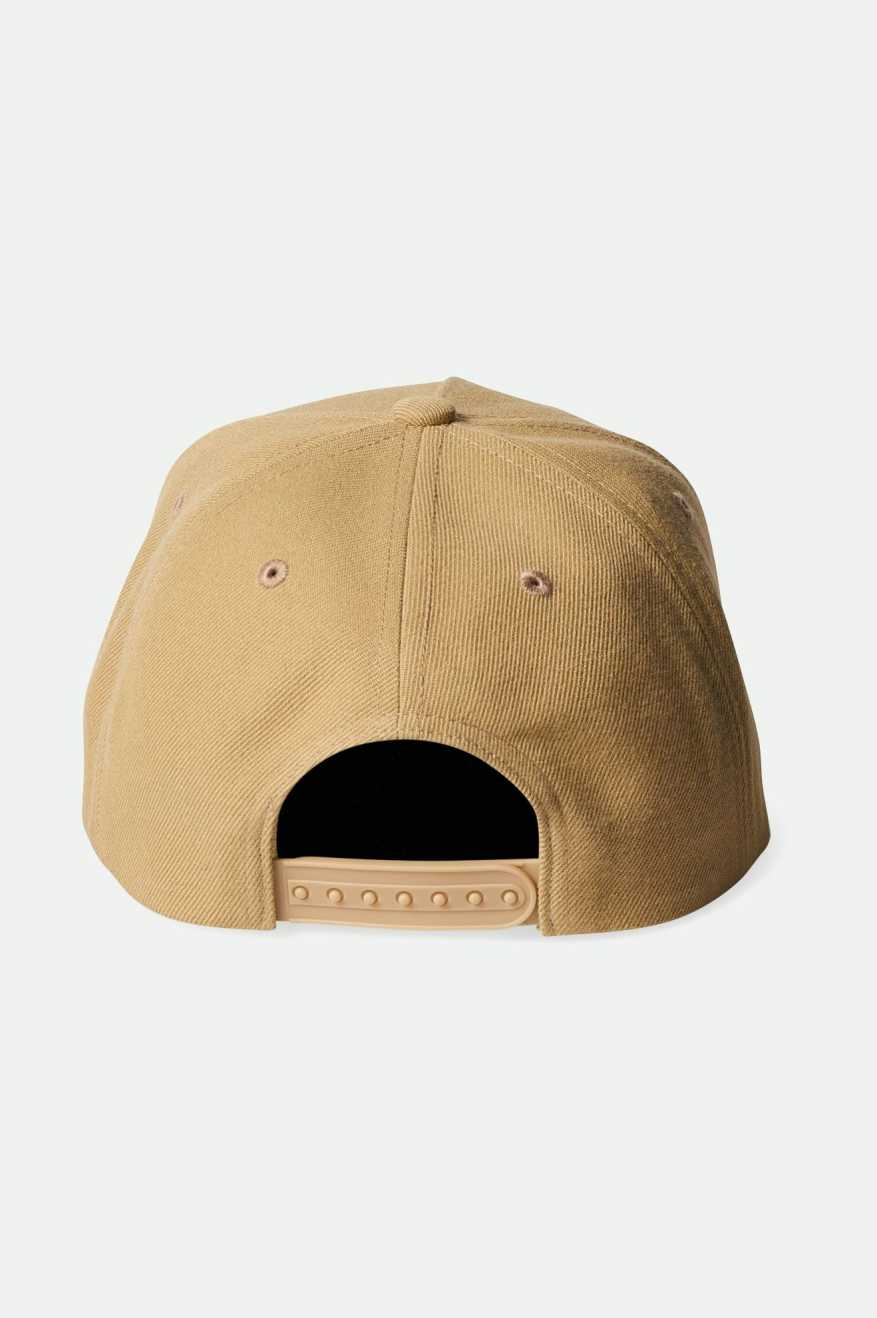 brixton-charging-buffalo-snapback-sand image 2