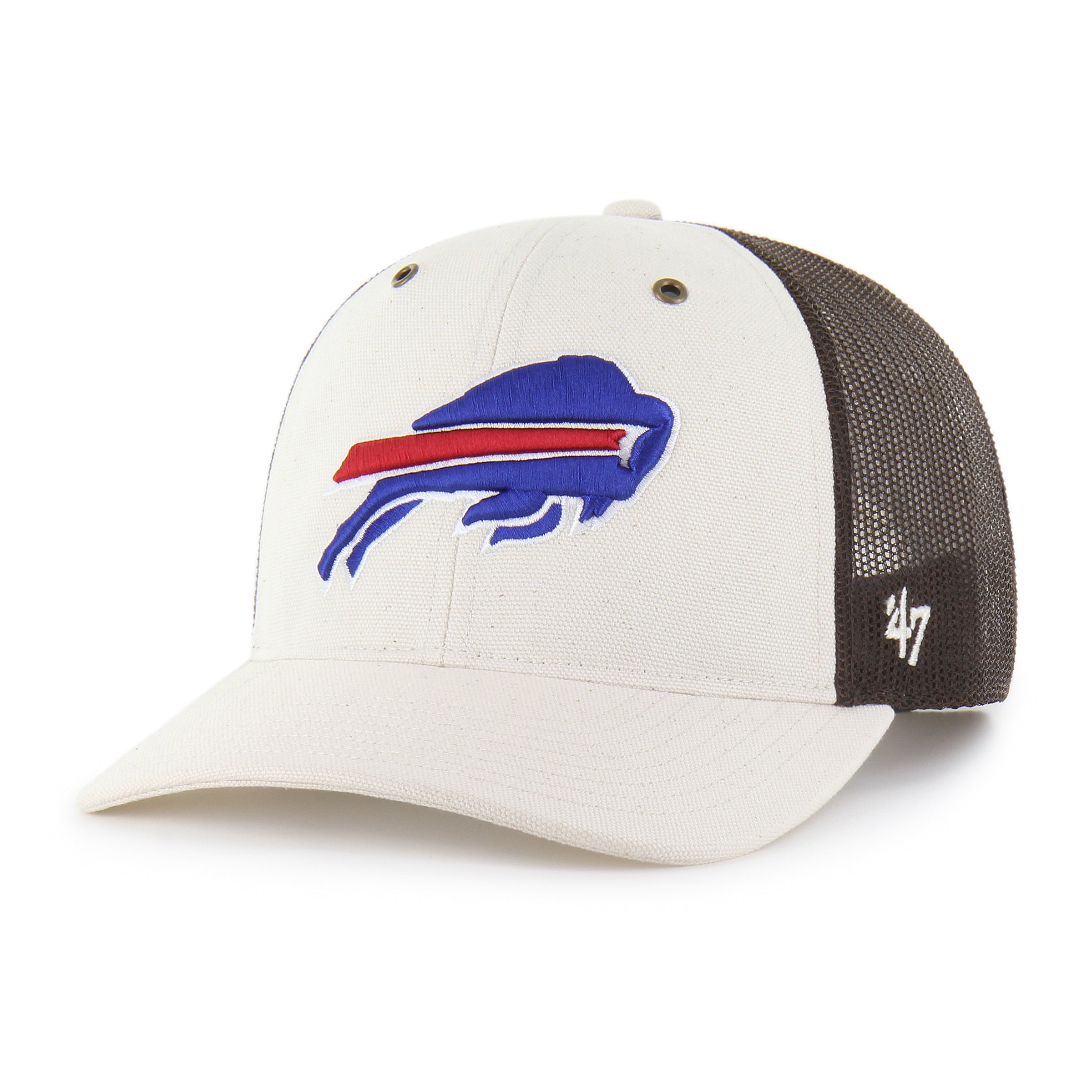 47-trucker-buffalo-bills-carhartt-undyed-cap-natural-osf image 1