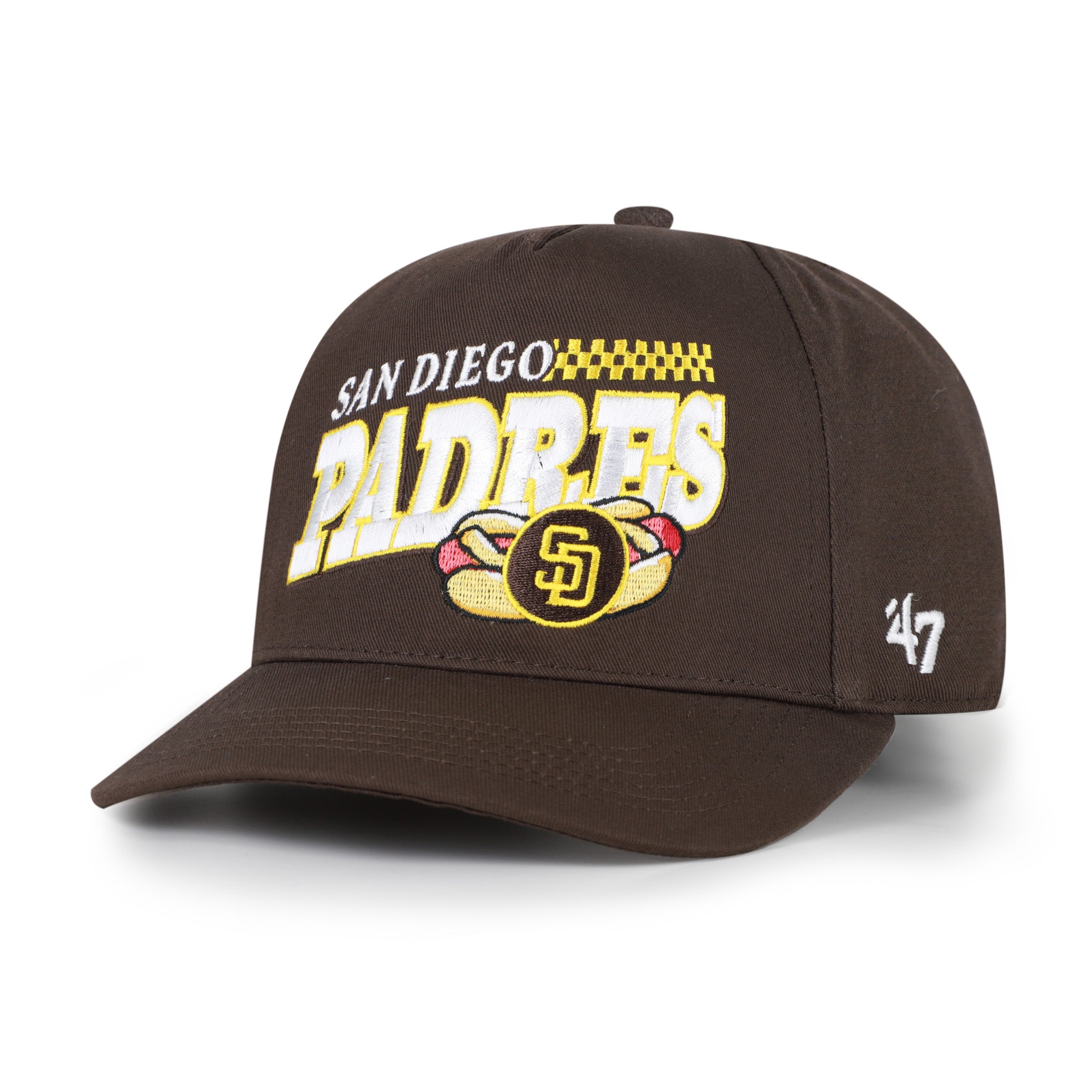 47-brand-san-diego-padres-on-the-grill-hitch-cap-braun image 1