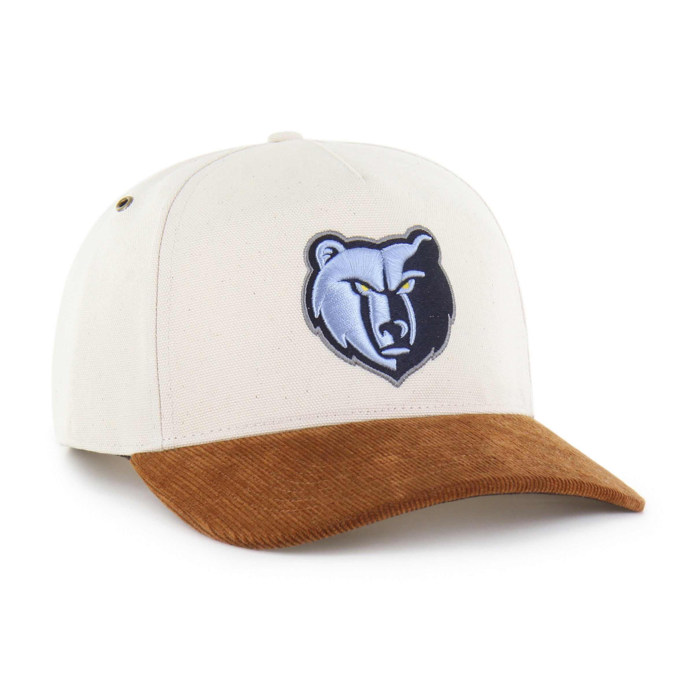 47-brand-47-hitch-memphis-grizzlies-cap-natural-snapback image 4