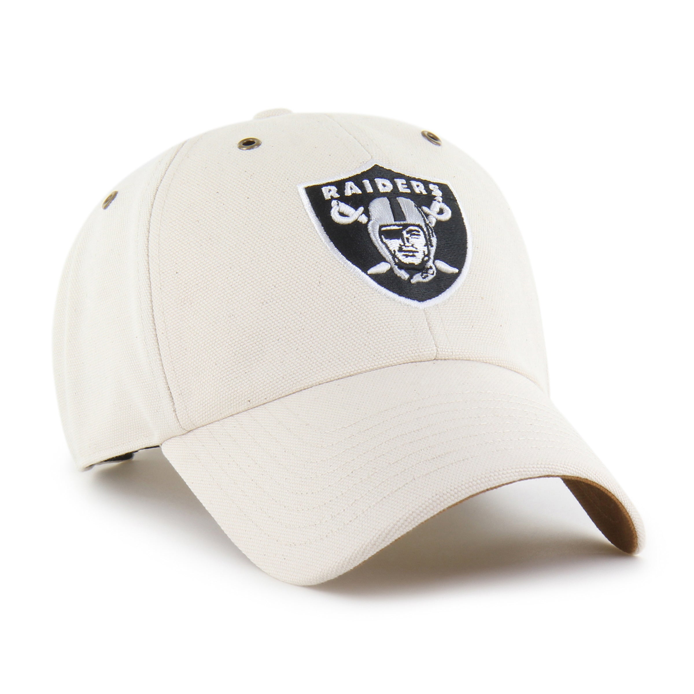 47-brand-clean-up-las-vegas-raiders-carhartt-cap-natural image 4