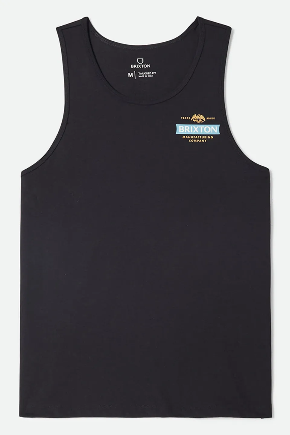 brixton-pinnacle-tank-top-tank-schwarz-mit-backprint image 1
