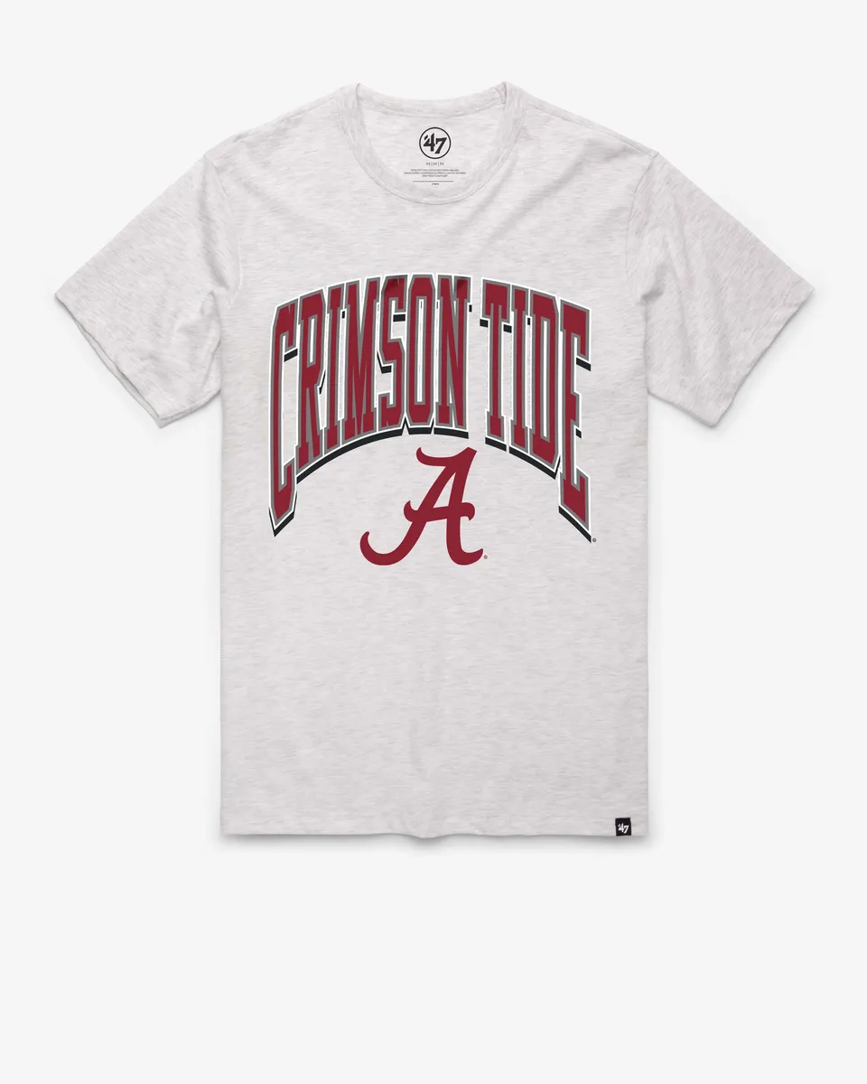 47-franklin-alabama-crimson-tide-t-shirt-relay-grey-herren image 1