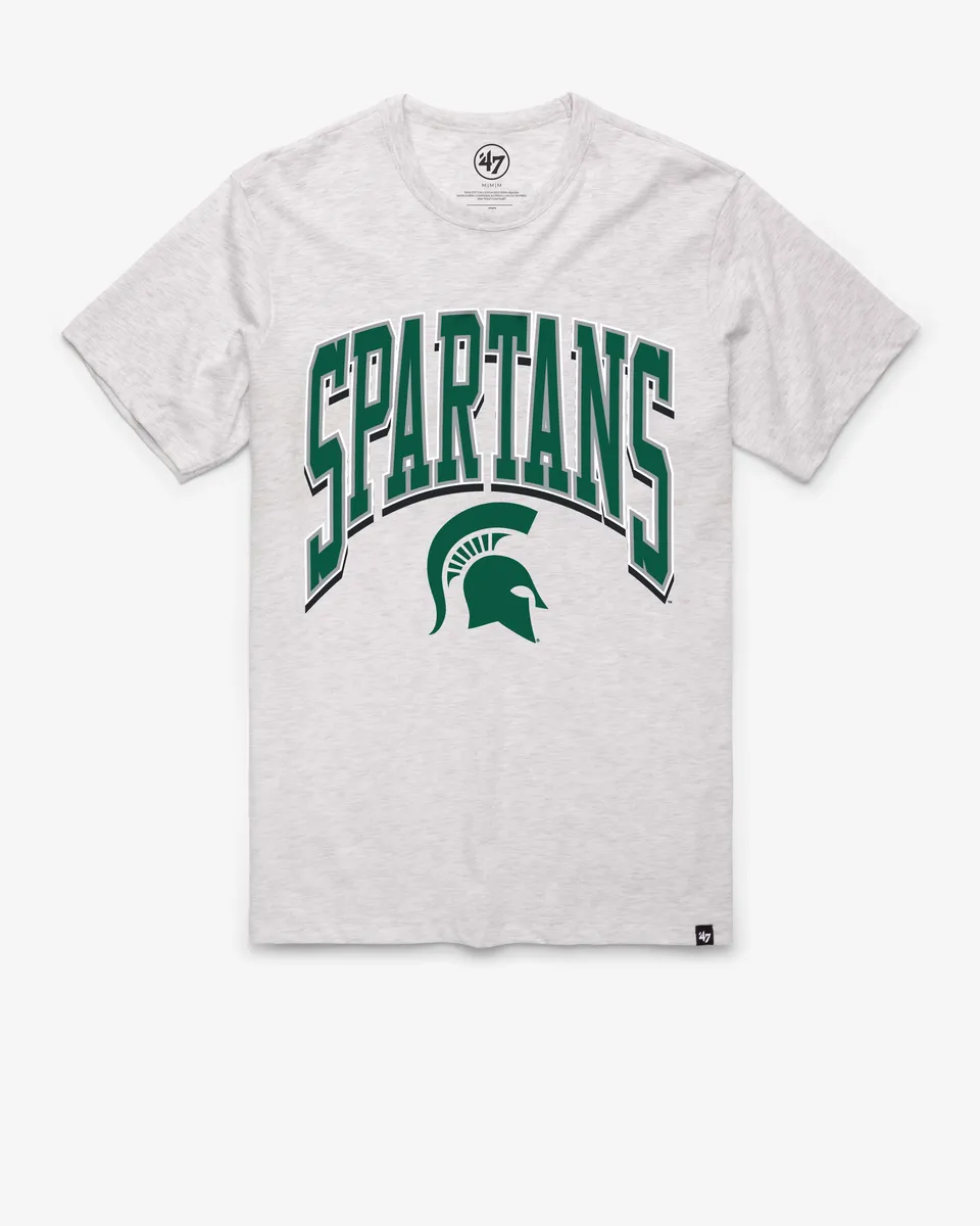 47-franklin-tee-michigan-state-spartans-t-shirt-relay-grey-vintage image 1