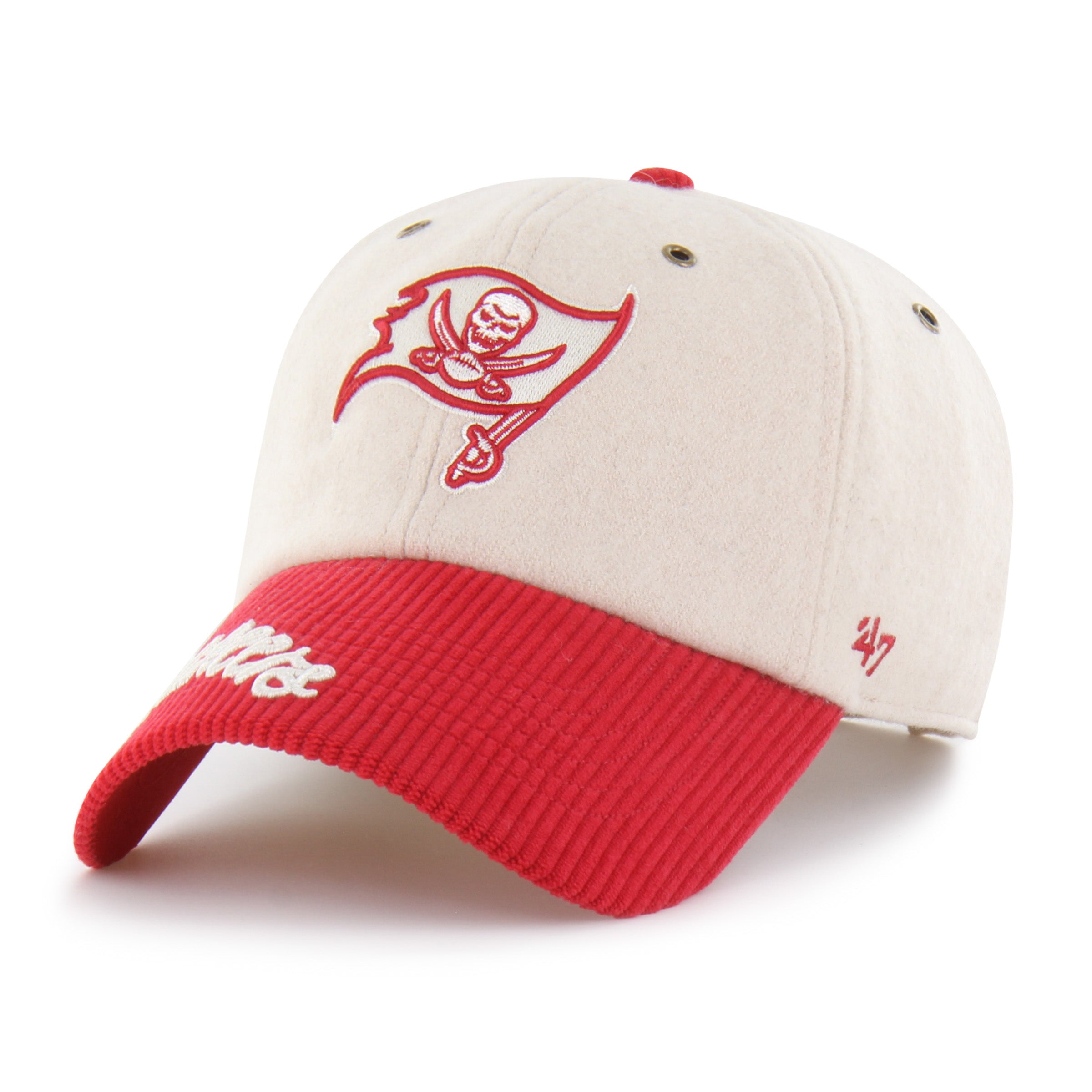 47-clean-up-tampa-bay-buccaneers-rope-script-cap-natural image 3