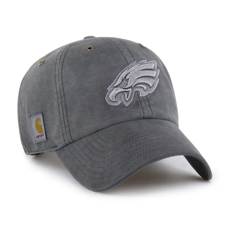47-brand-clean-up-philadelphia-eagles-cap-schwarz-osf-canvas image 1