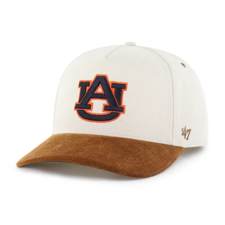 47-hitch-auburn-tigers-cap-natural-snapback-canvas image 1