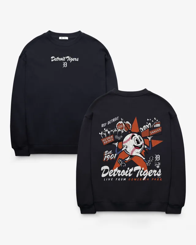 47-headline-crew-detroit-tigers-sweatshirt-damen-fall-navy image 1