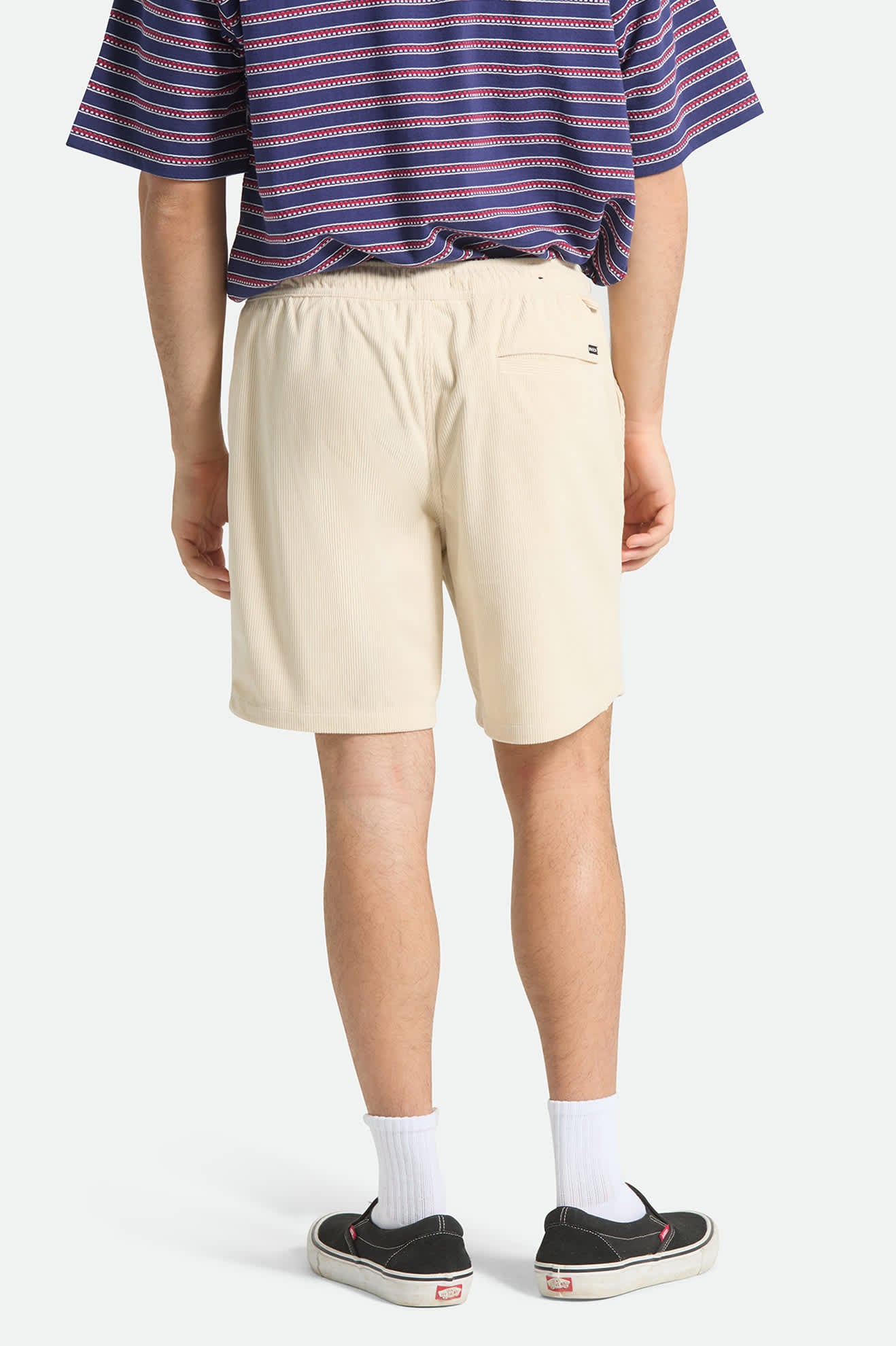 brixton-everyday-cord-shorts-whitecap-relaxed-fit image 4