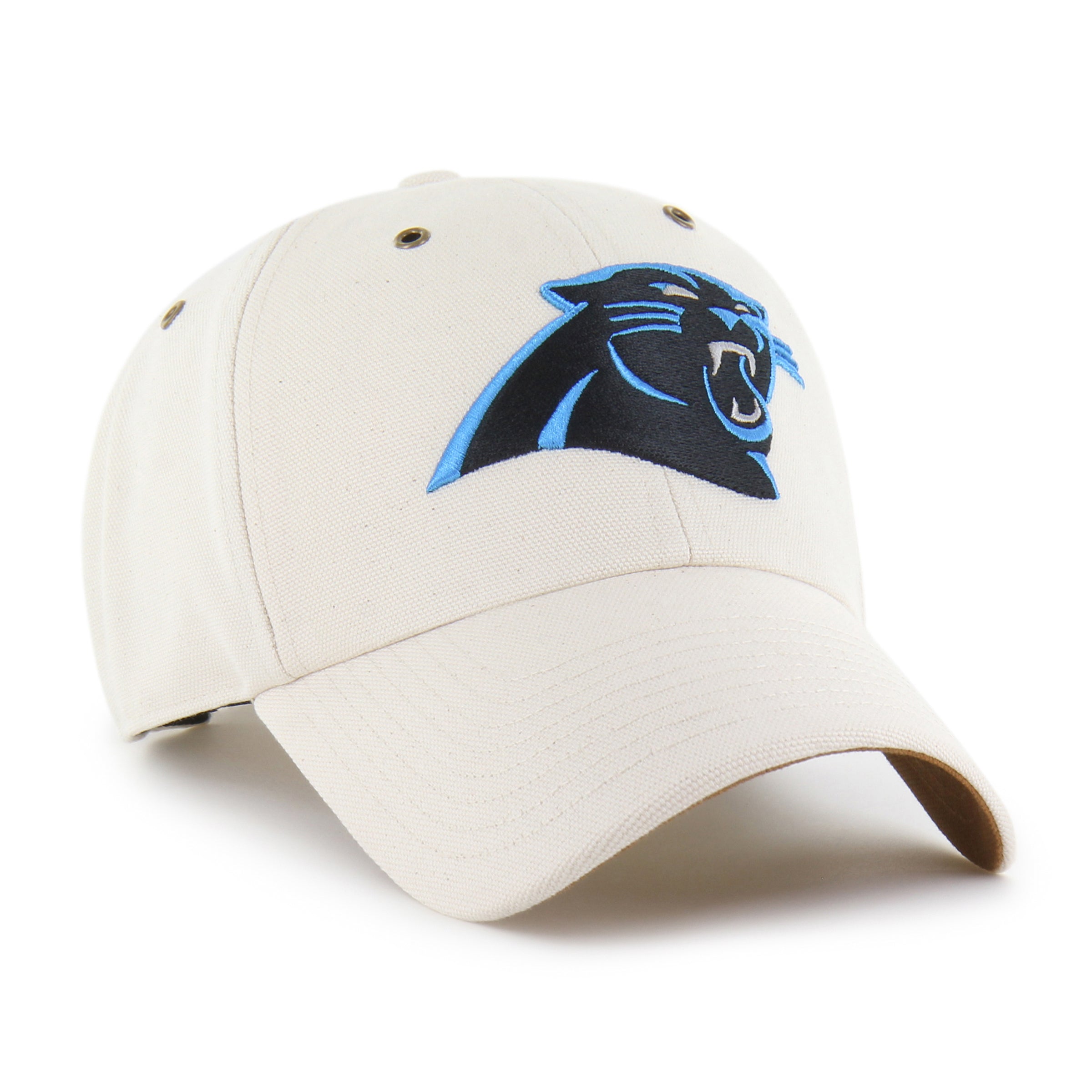 47-brand-47-clean-up-carolina-panthers-cap-natural-osf image 4