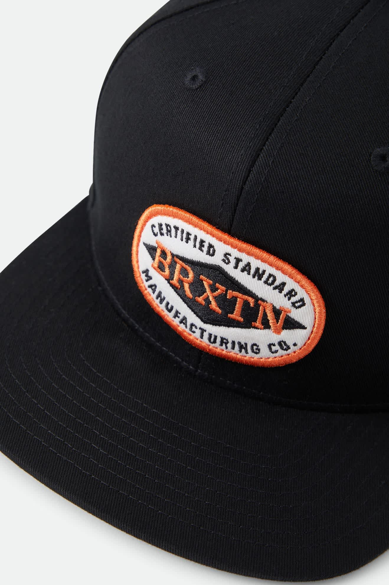 brixton-meyers-snapback-black-baumwolle-herren image 3
