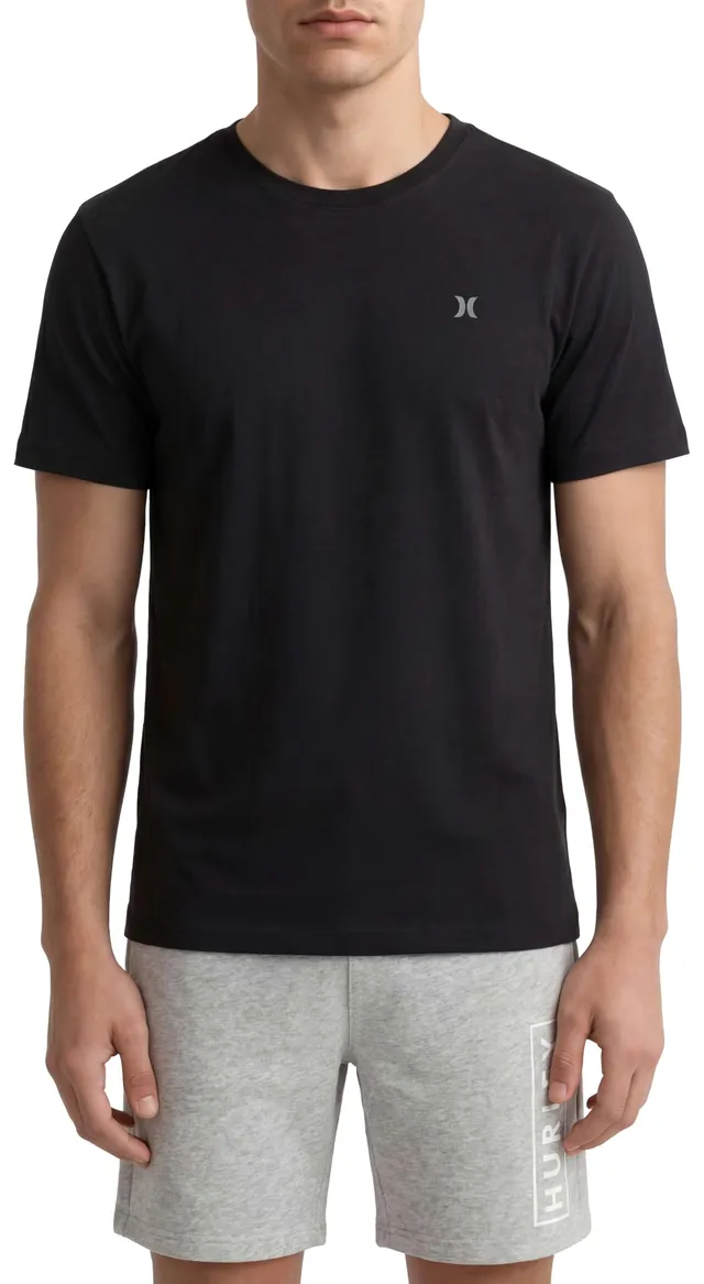 hurley-icon-graphic-t-shirt-herren-m-baumwolle-rundhals image 1
