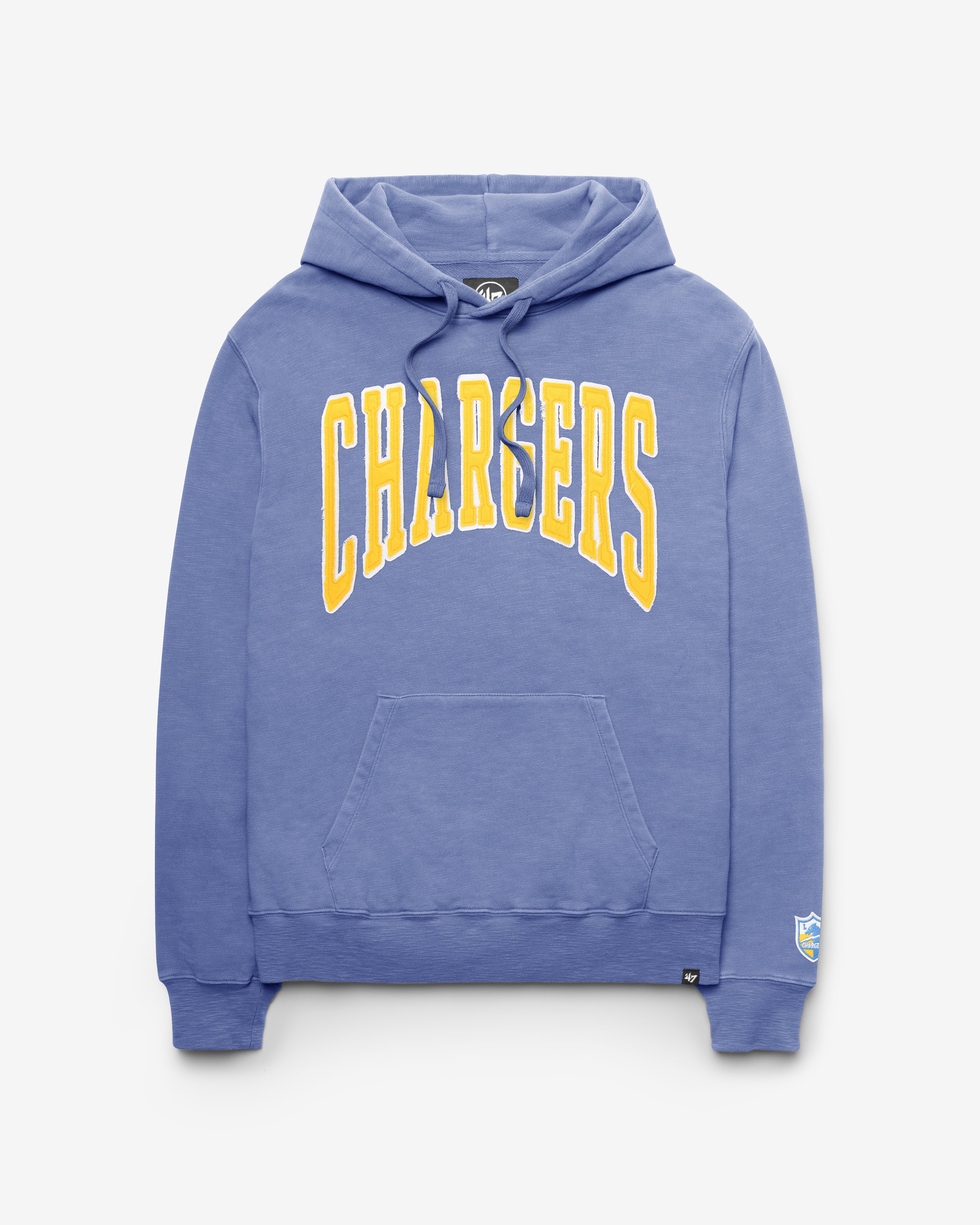 47-brand-headline-crew-chargers-hoodie-thrift-blue image 1