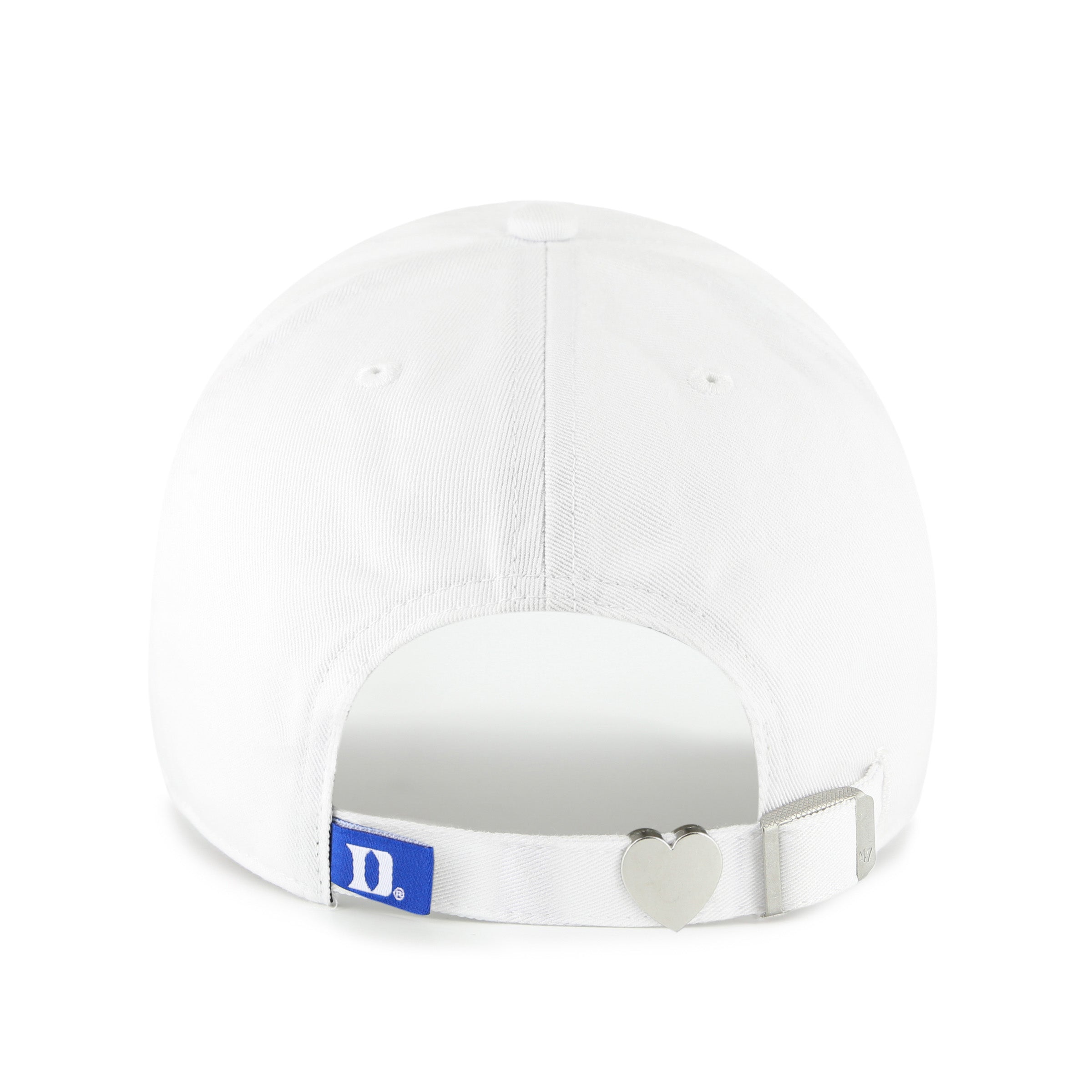 47-clean-up-duke-blue-devils-dad-hat-white-strapback image 2