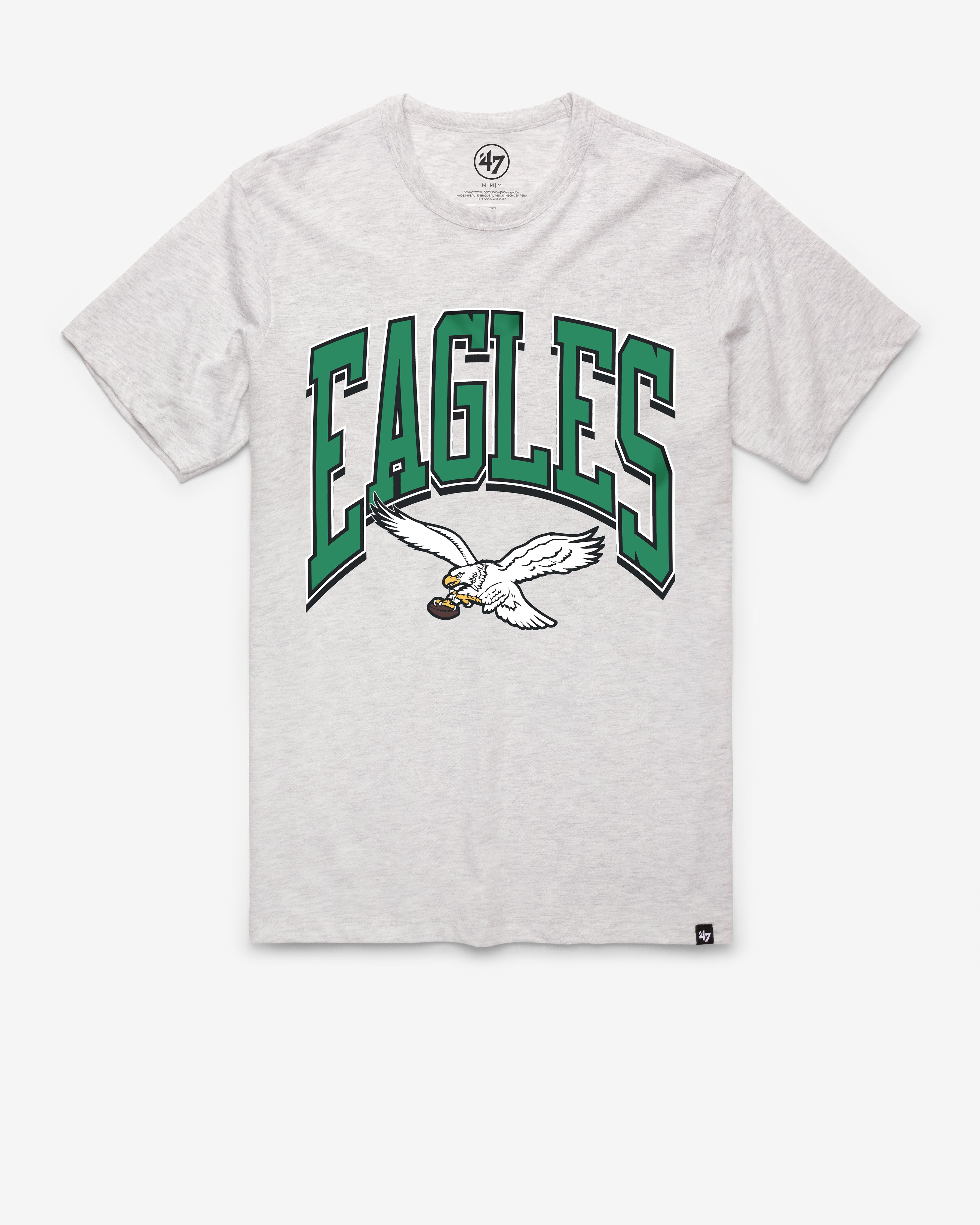47-brand-eagles-historic-walk-tall-franklin-t-shirt-grey image 1