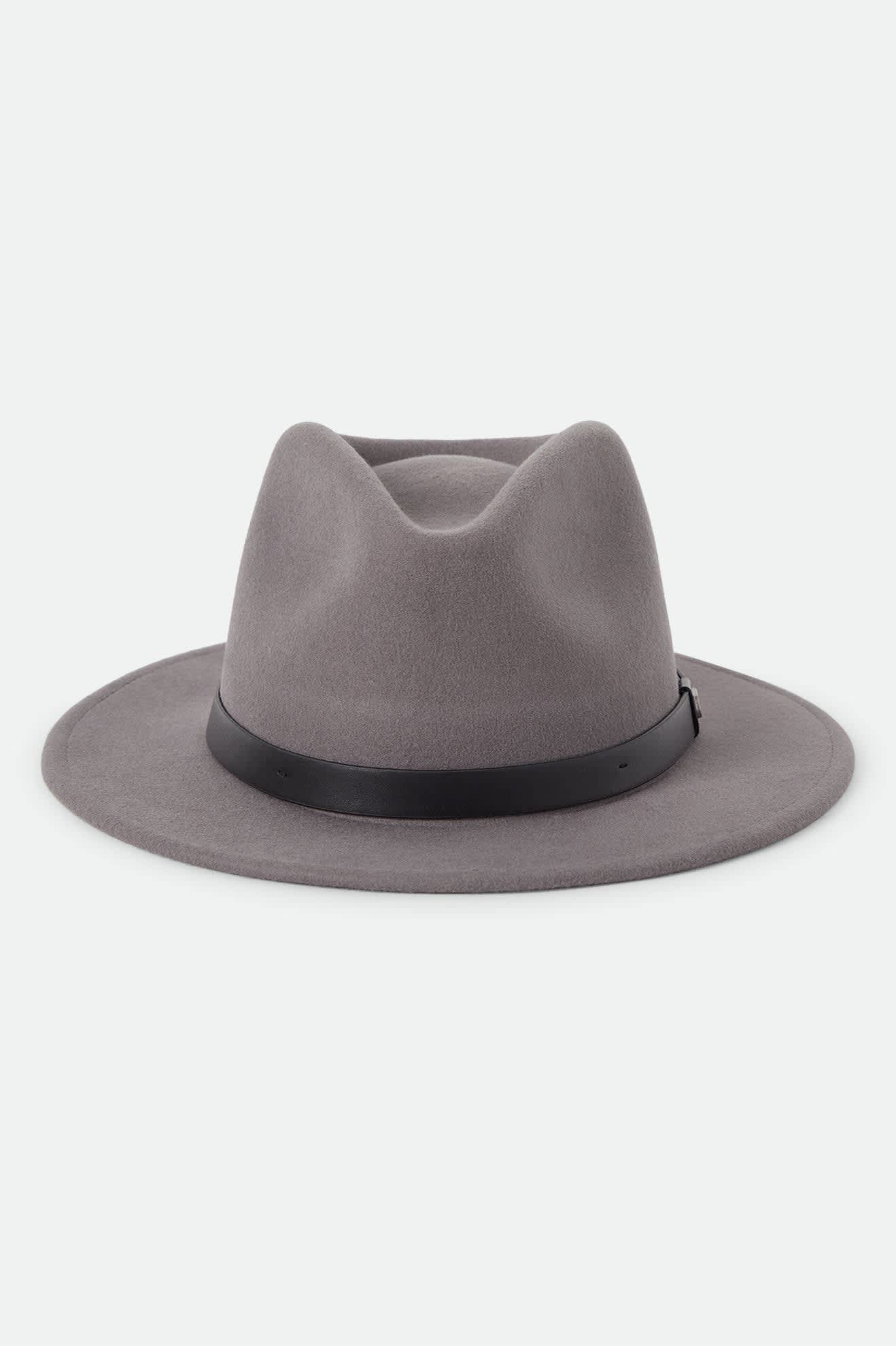 brixton-messer-fedora-grau-wollfilz-hut image 6