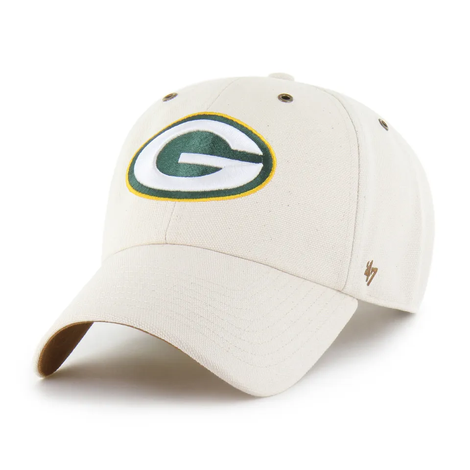 47-brand-clean-up-green-bay-packers-cap-natural-osf-strapback image 1