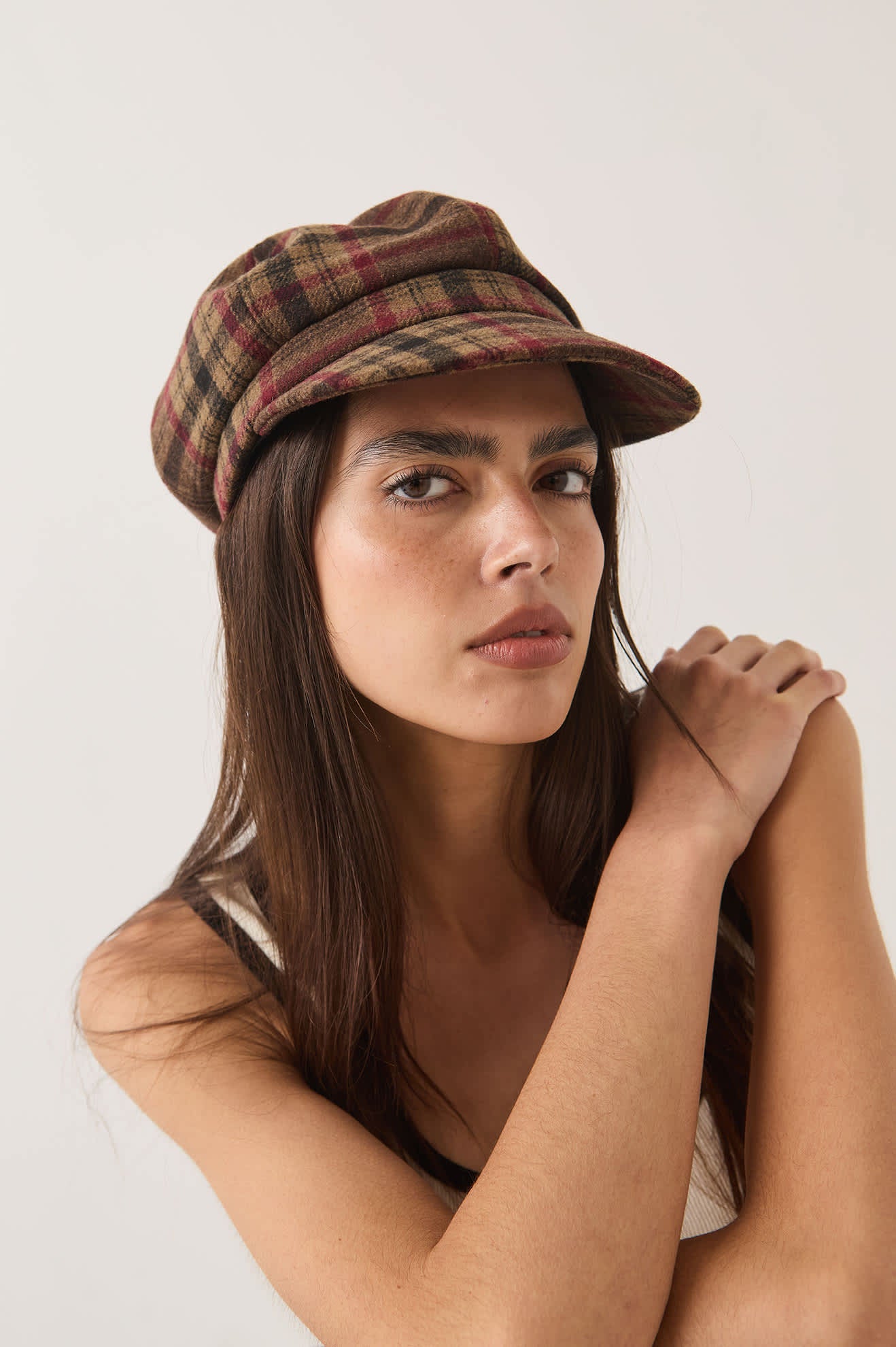 brixton-bailey-cap-sand-red-brown-baumwolle-m-l image 3