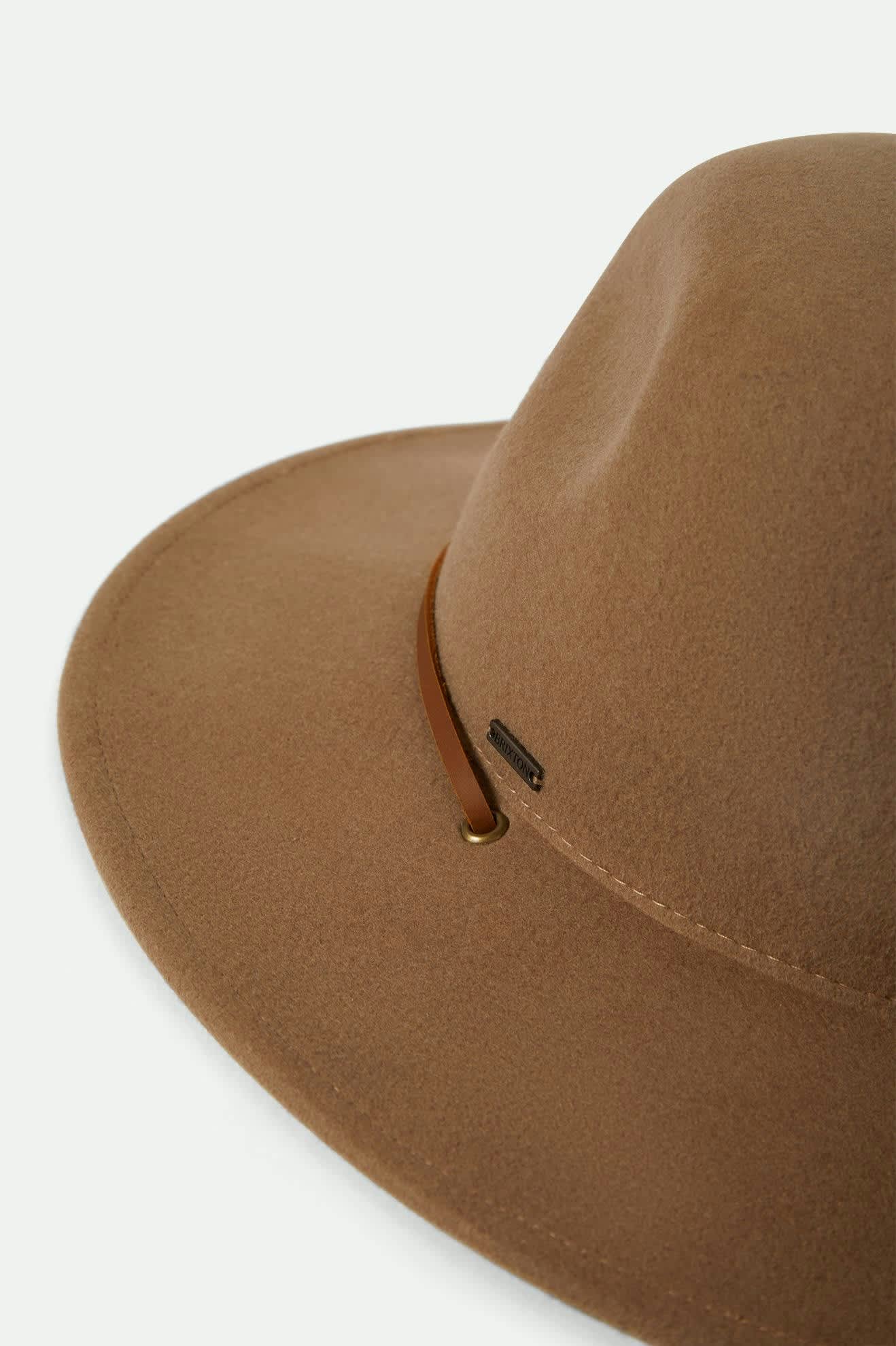 brixton-cedar-fedora-wollhut-khaki-packbar image 4