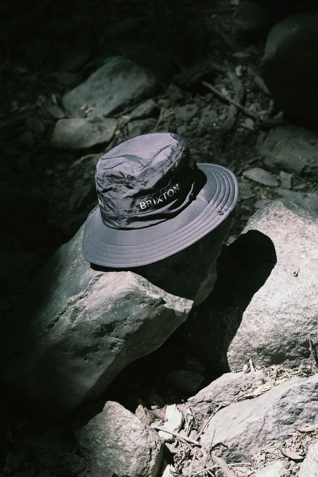 brixton-journey-safari-hat-safarihut-schwarz-wasserabweisend image 1