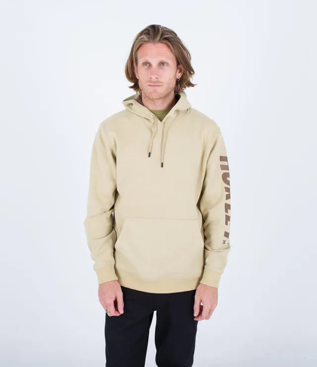 hurley-acadia-heat-fleece-hoodie-creme-ahorn-m image 1