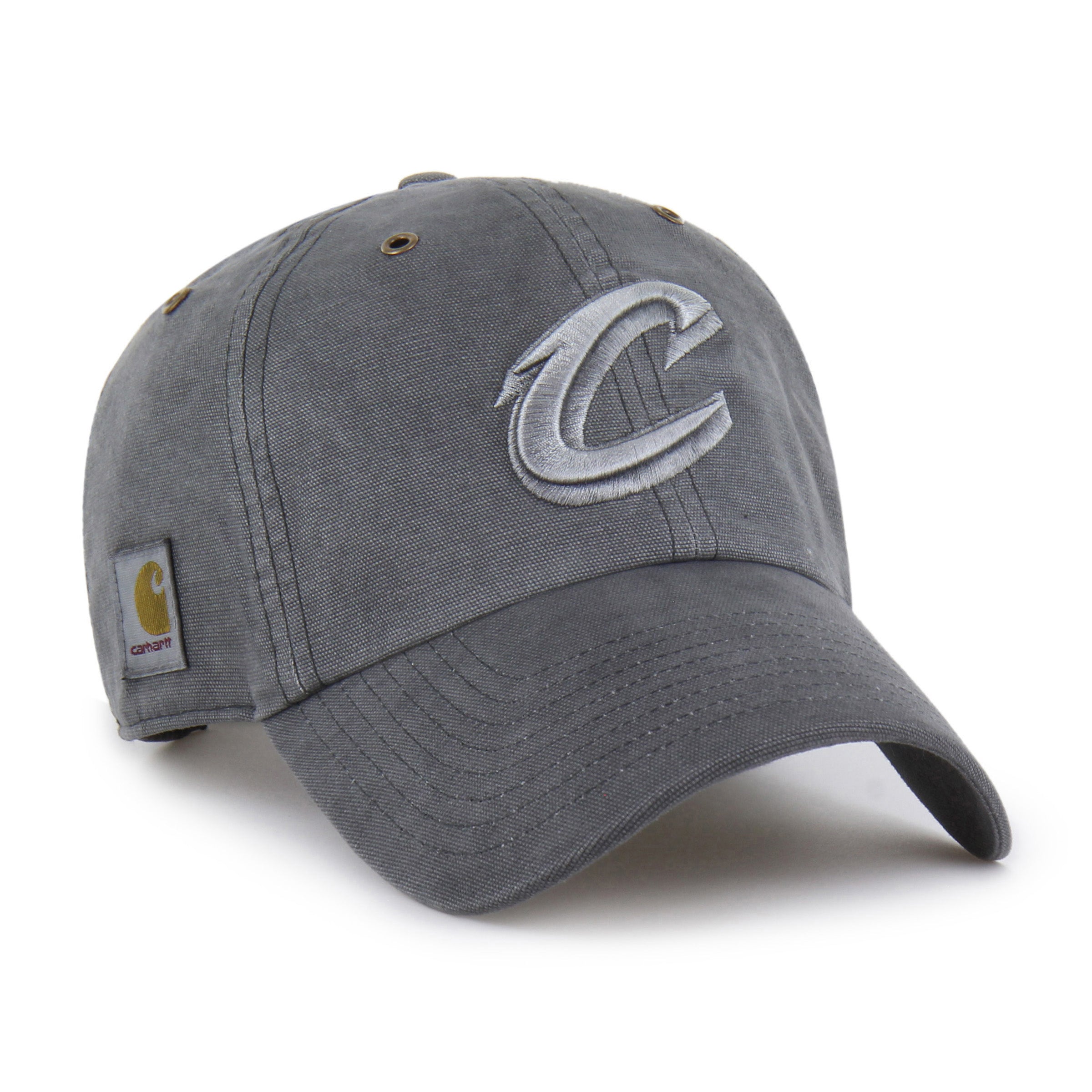 47-brand-clean-up-cleveland-cavaliers-cap-schwarz-osf-canvas image 1