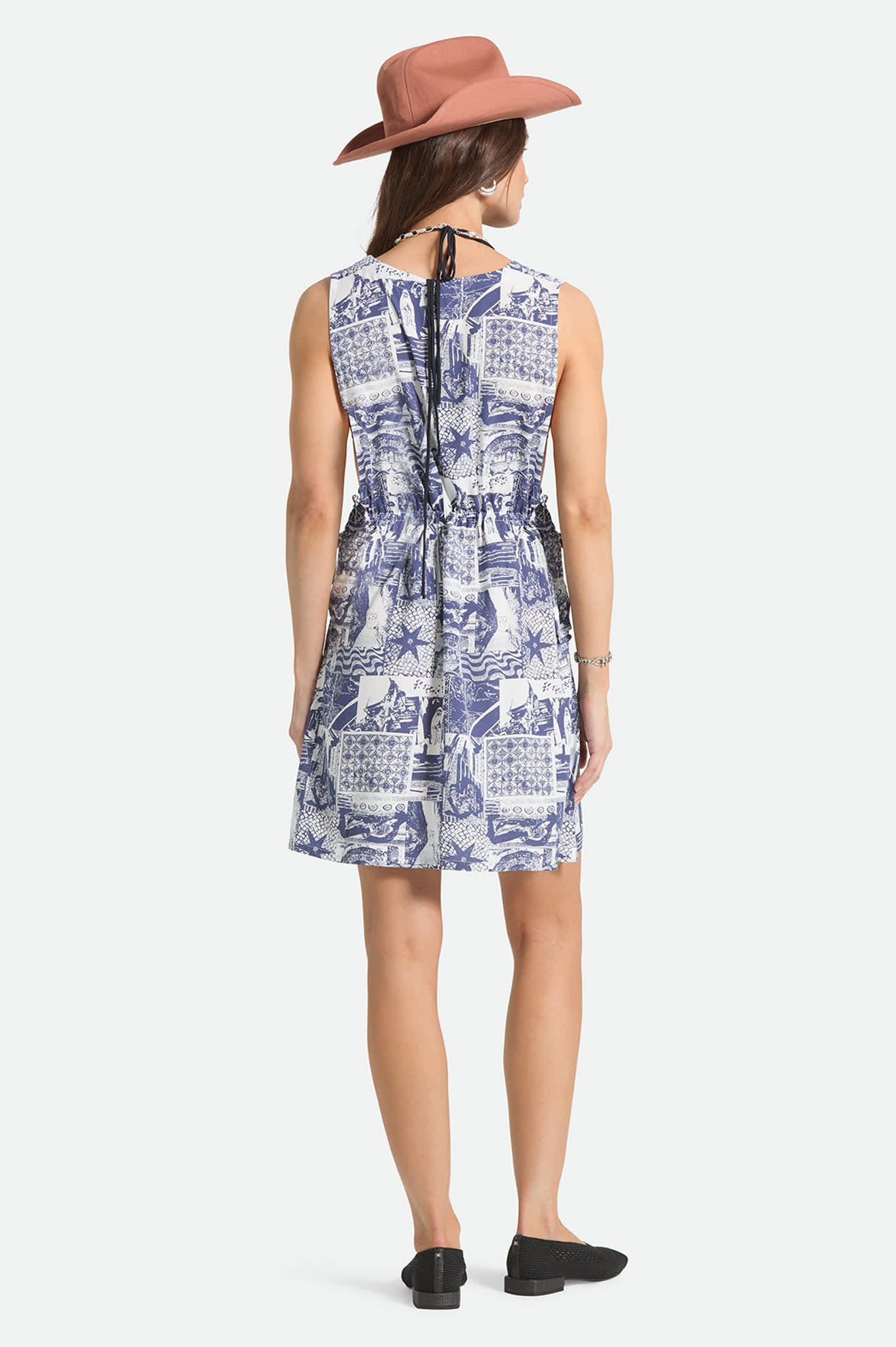 brixton-bells-kleid-navy-white-collage-viskose image 4